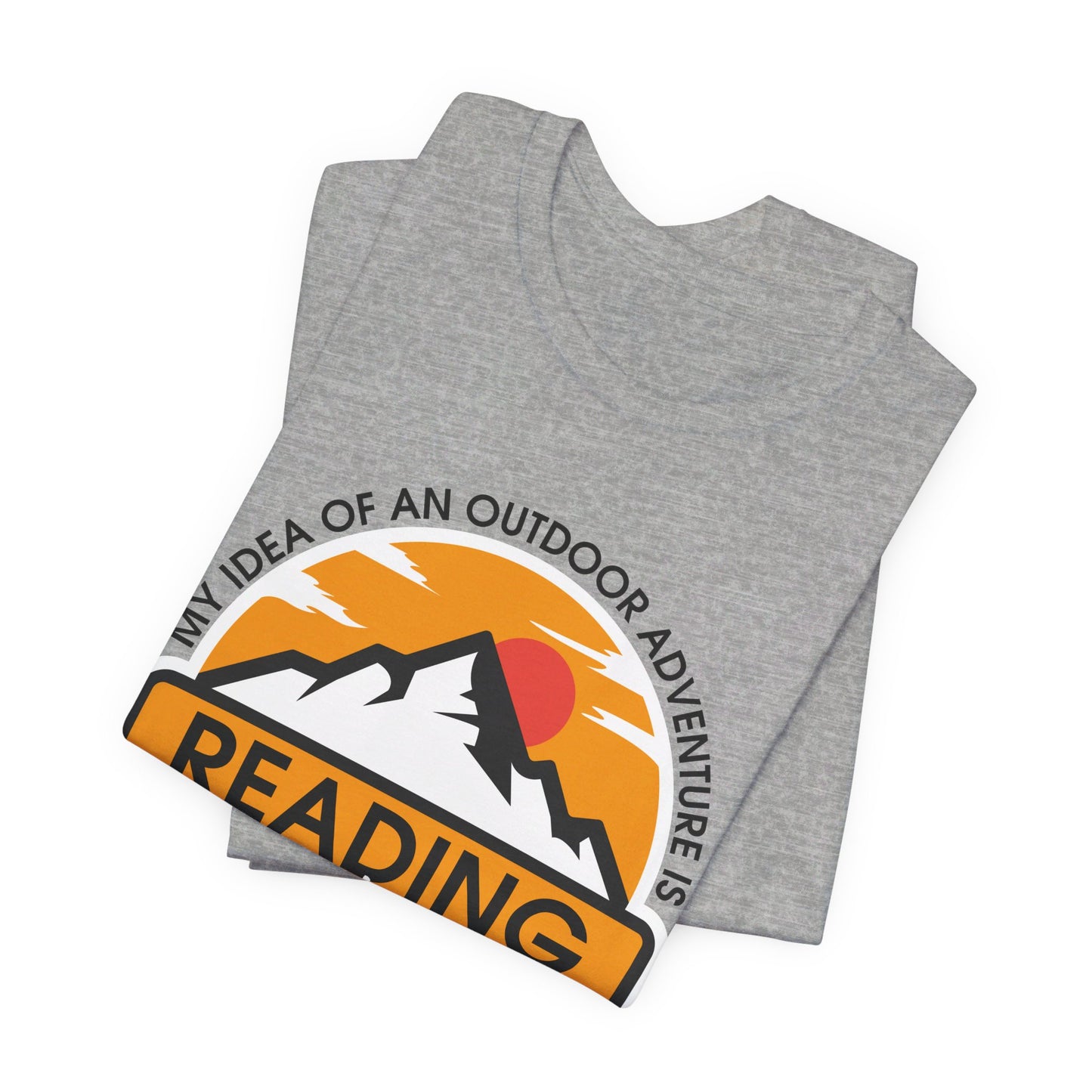 Reading Outside - Book Lovers T-shirt