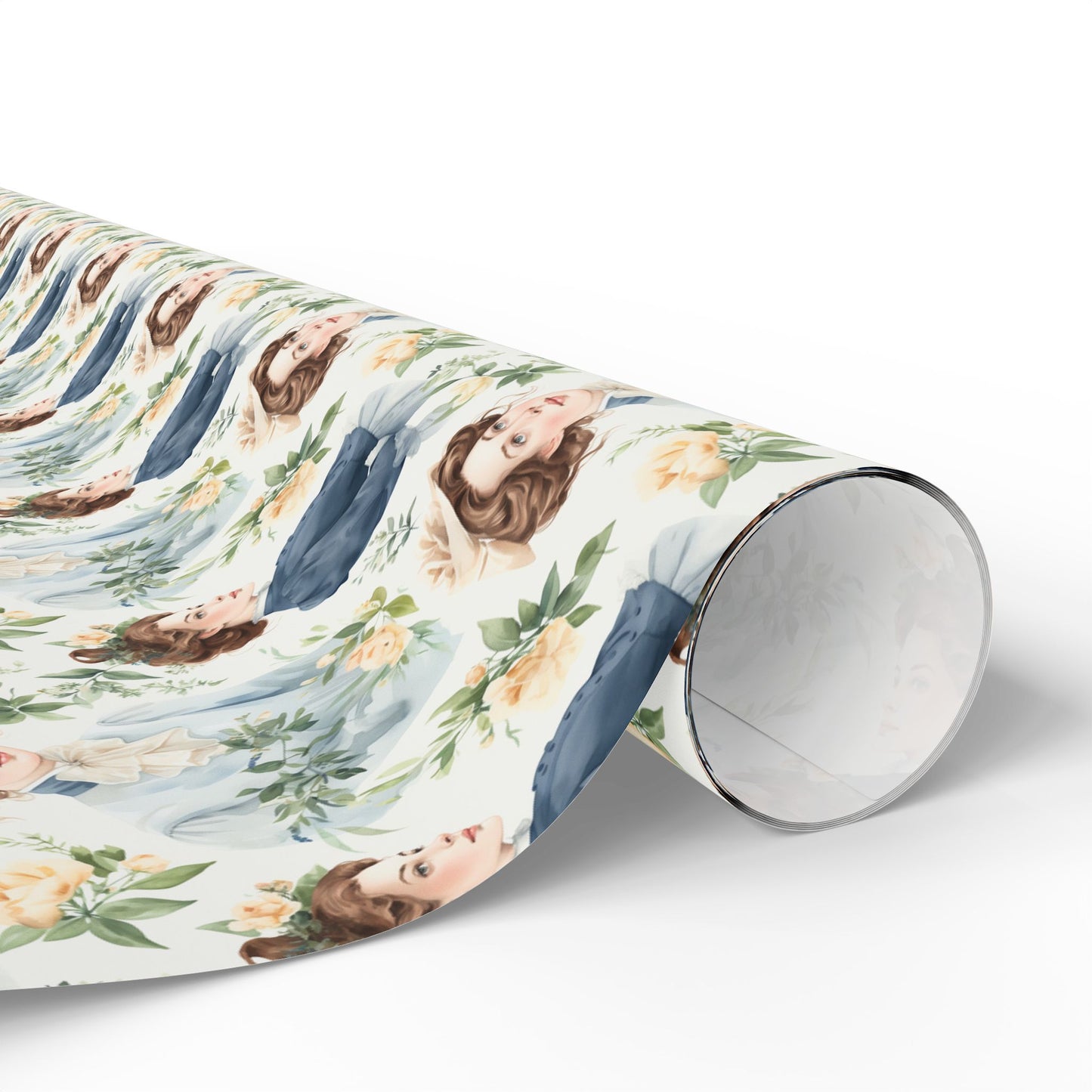 Emma M Lion Gift Wrap - Book Lovers