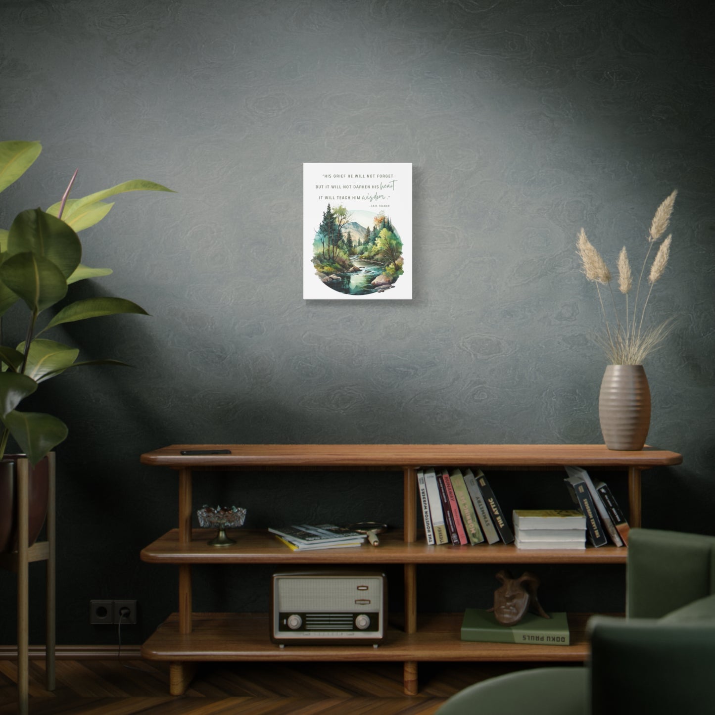 His Grief Will Teach Him Wisdom Canvas Gallery Wrap - Lord of the Rings Wall Art