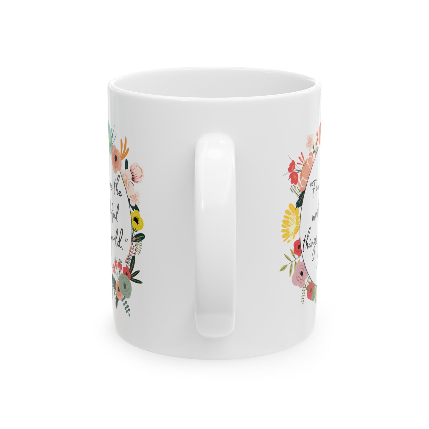 Families Are The Most Beautiful Things Coffee Mug - Little Women Quote