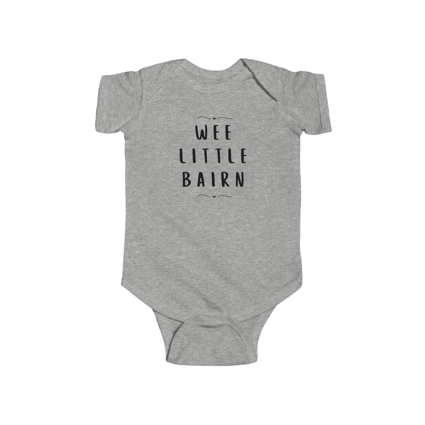 wee little bairn onesie