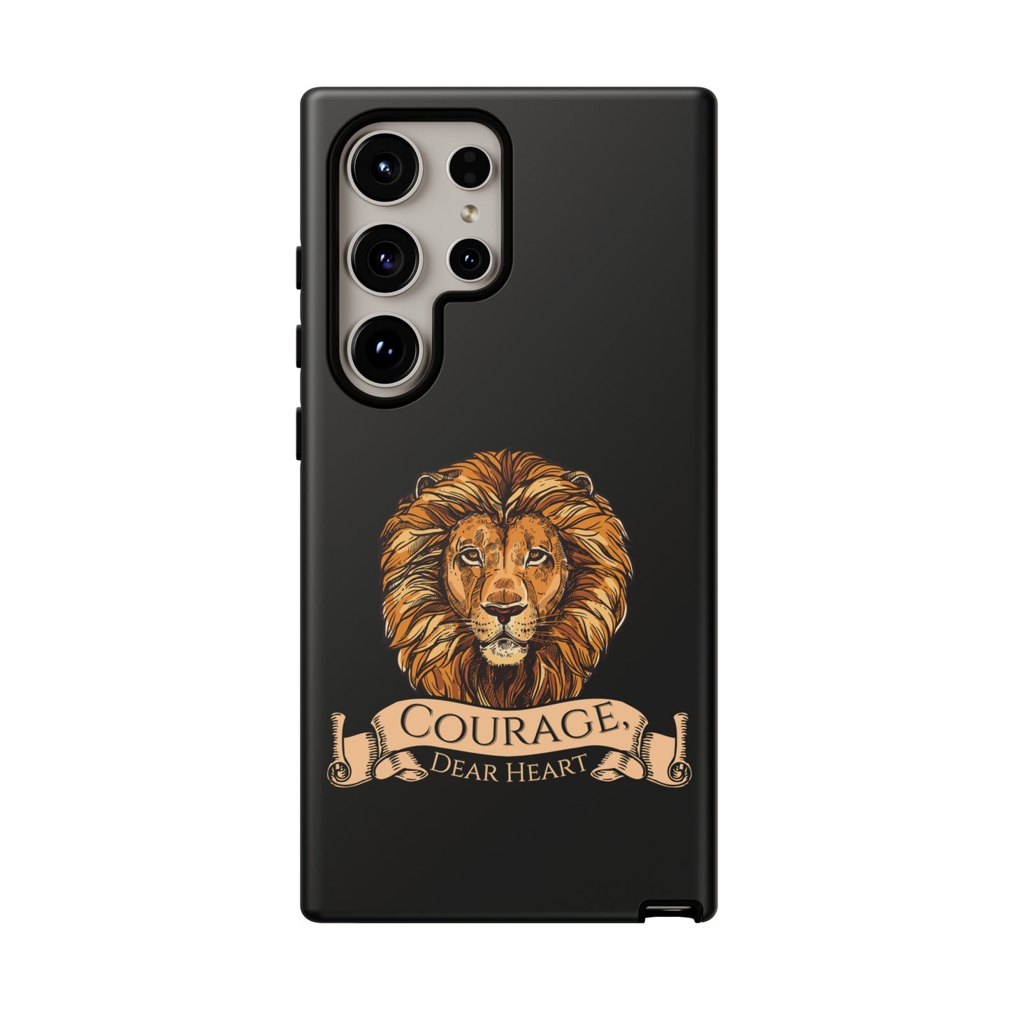 Aslan Courage Dear Heart Phone Case - Book Lovers