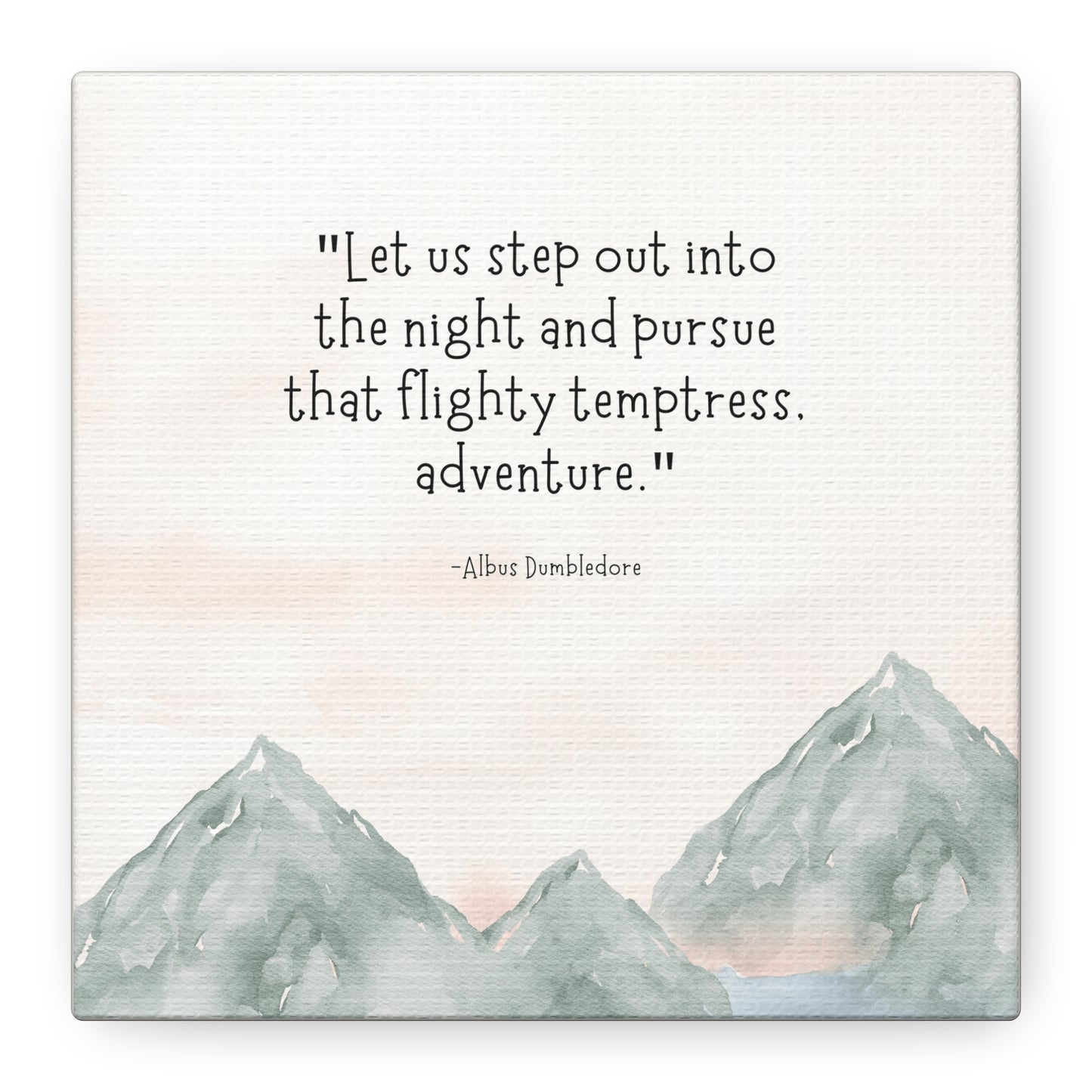 Adventure Dumbledore Quote - Harry Potter Wall Art
