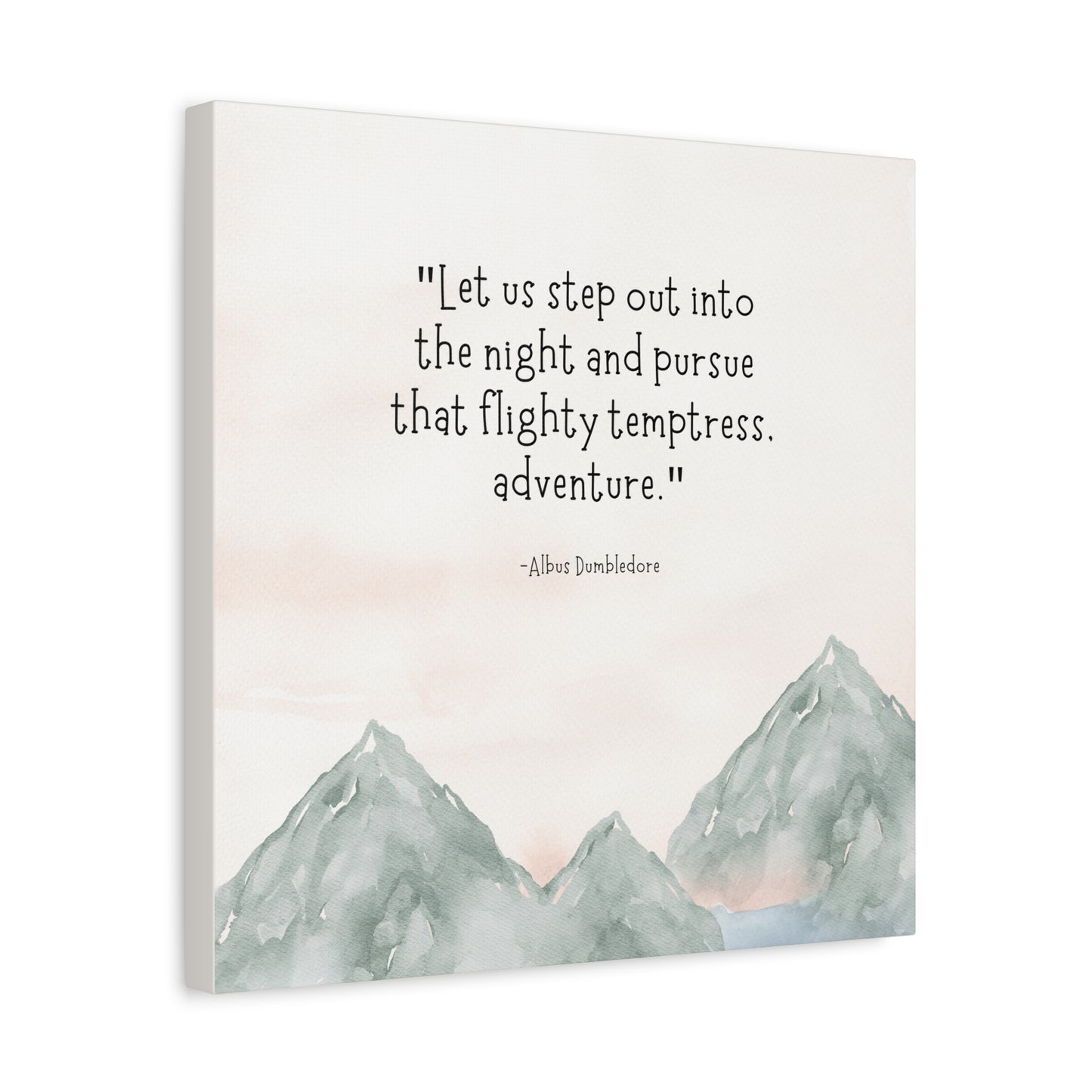 Adventure Dumbledore Quote - Harry Potter Wall Art