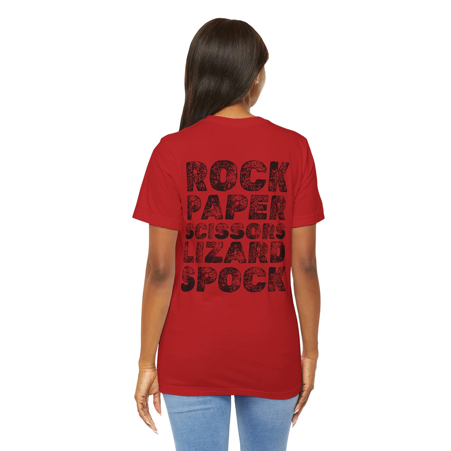 Rock Paper Scissors Lizard Spock - Big Bang Theory T-shirt