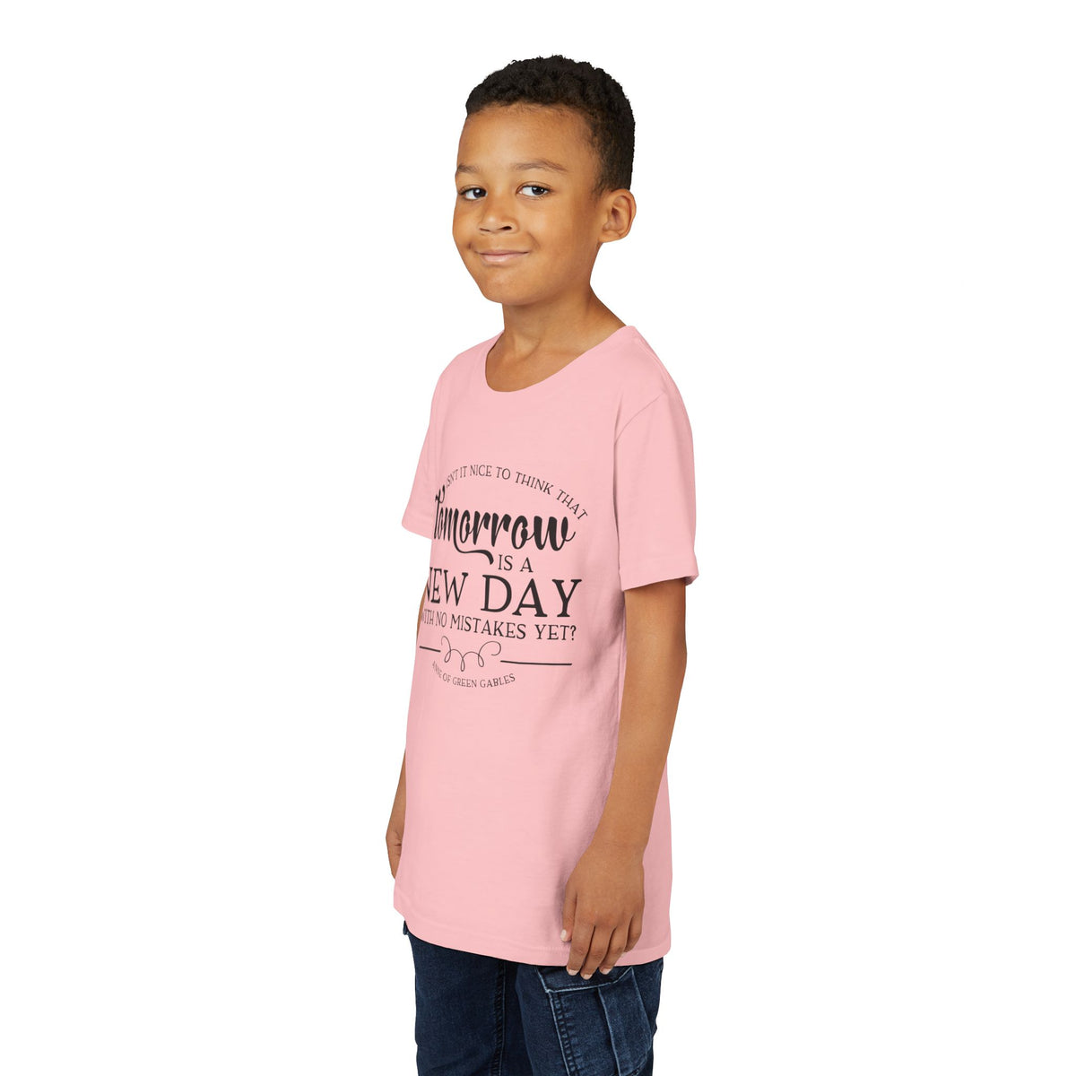 Tomorrow is a New Day - Anne of Green Gables Kids' T-Shirt