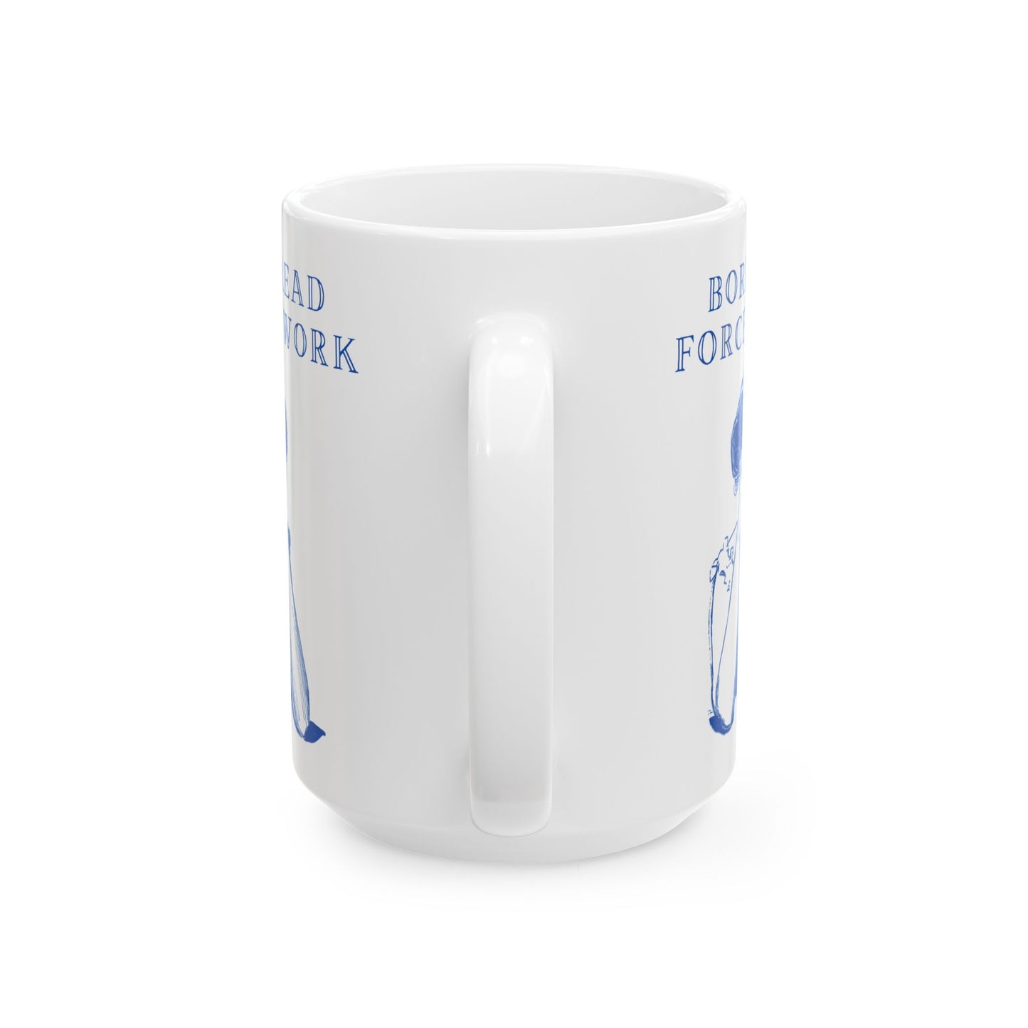 Born to Read Forced to Work - Book Lovers Coffee Mug
