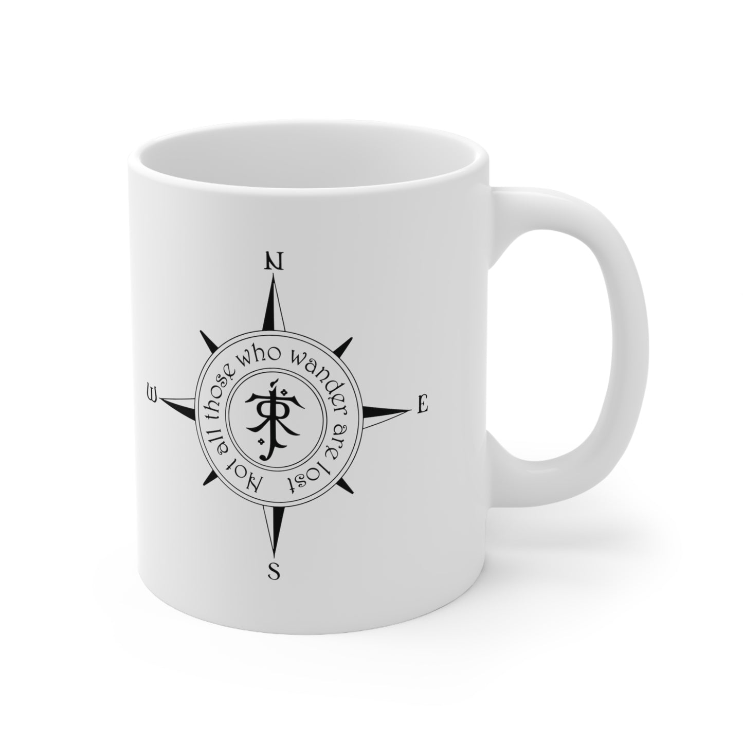 Not All Those Who Wander Are Lost Mug - Lord of the Rings