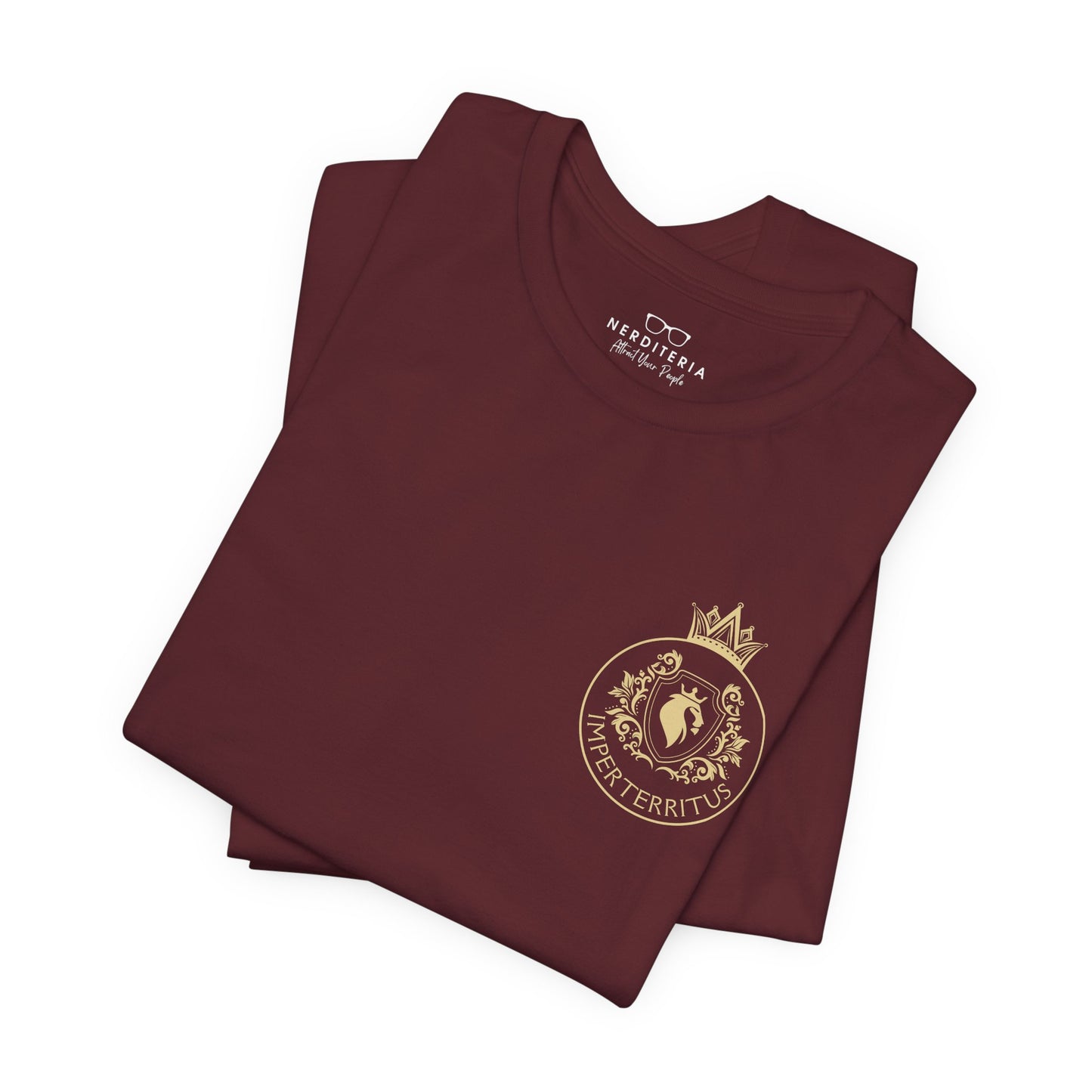 Imperterritus Emma M Lion - Book Lovers T-shirt