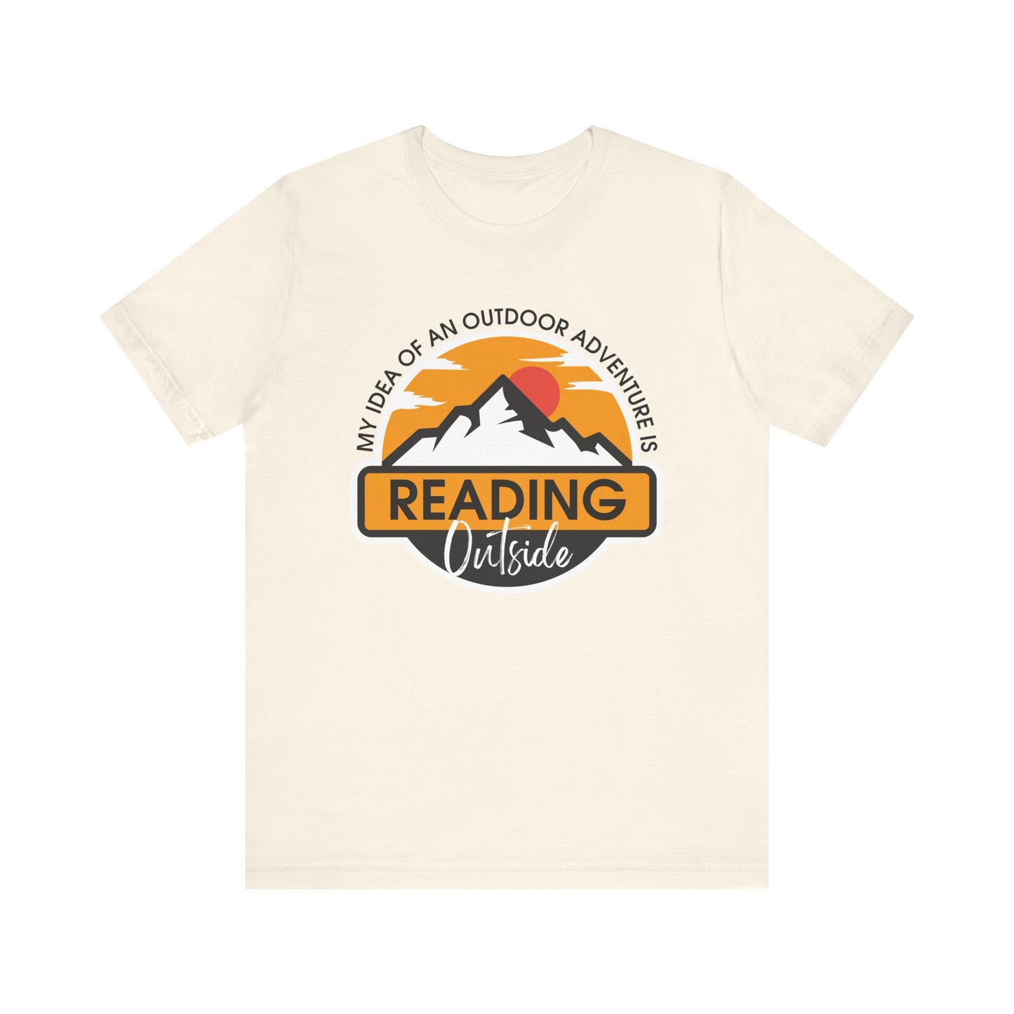 Reading Outside - Book Lovers T-shirt