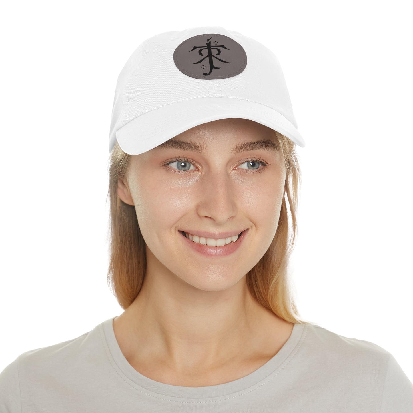 Lord of the Rings Logo Dad Hat with Leather Patch