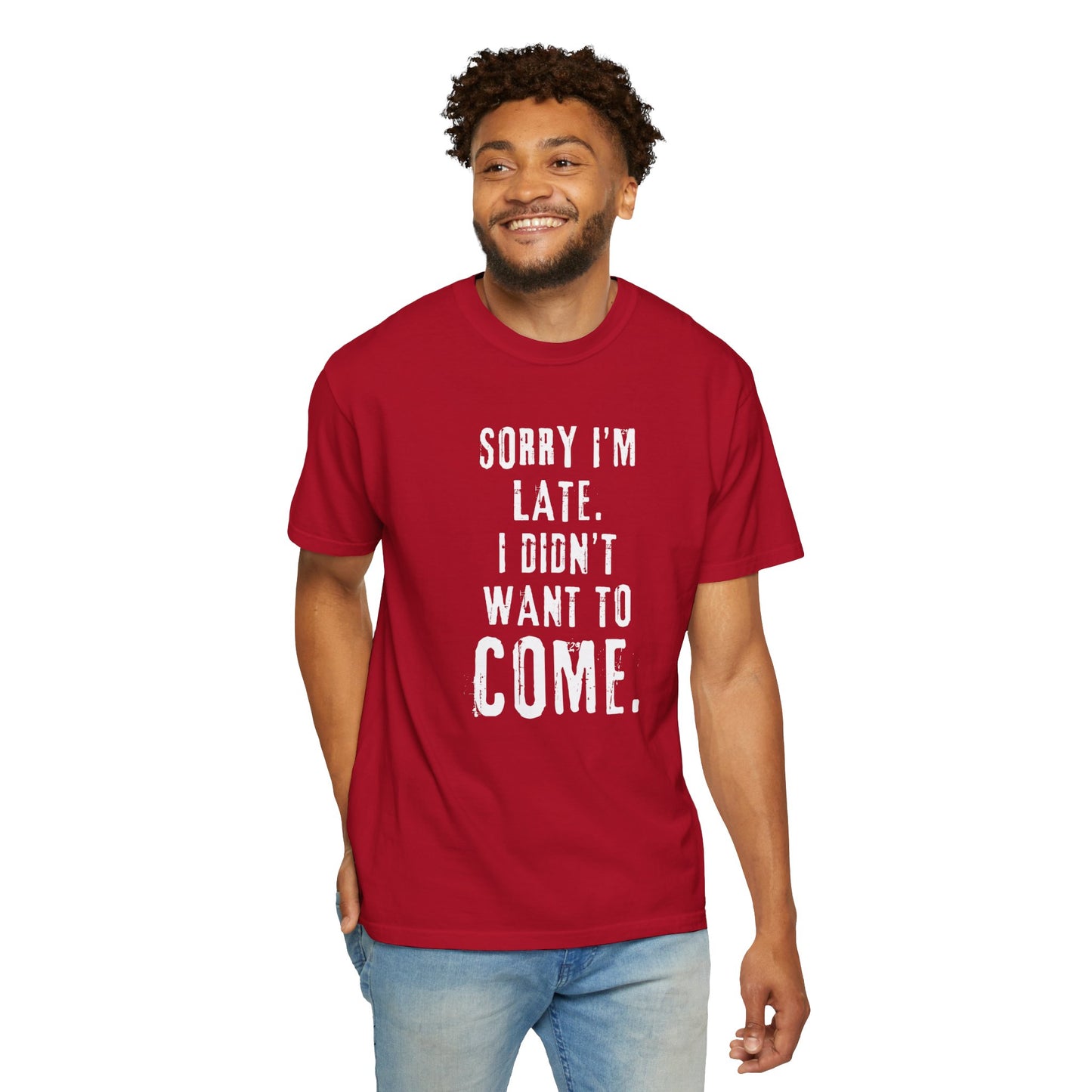 Sorry I'm Late Unisex T-shirt - Nerd Stuff