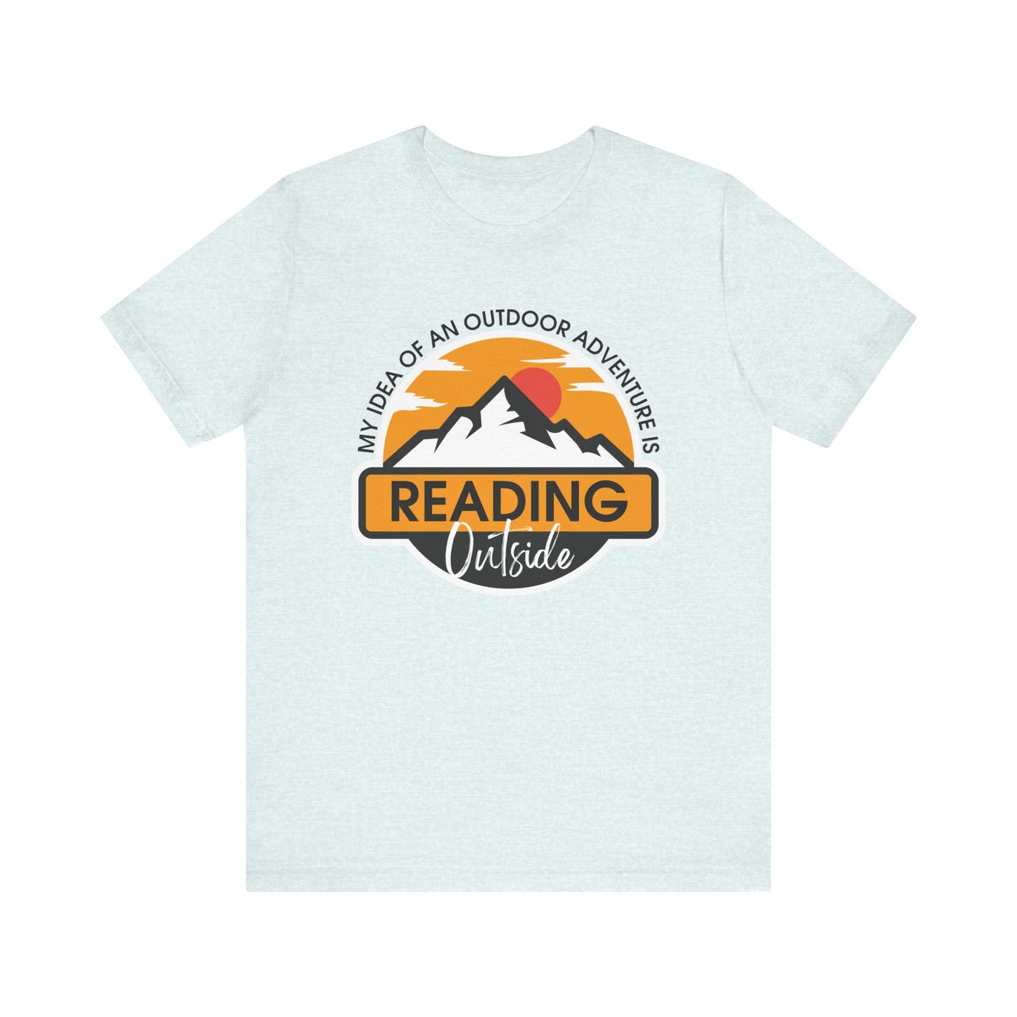 Reading Outside - Book Lovers T-shirt