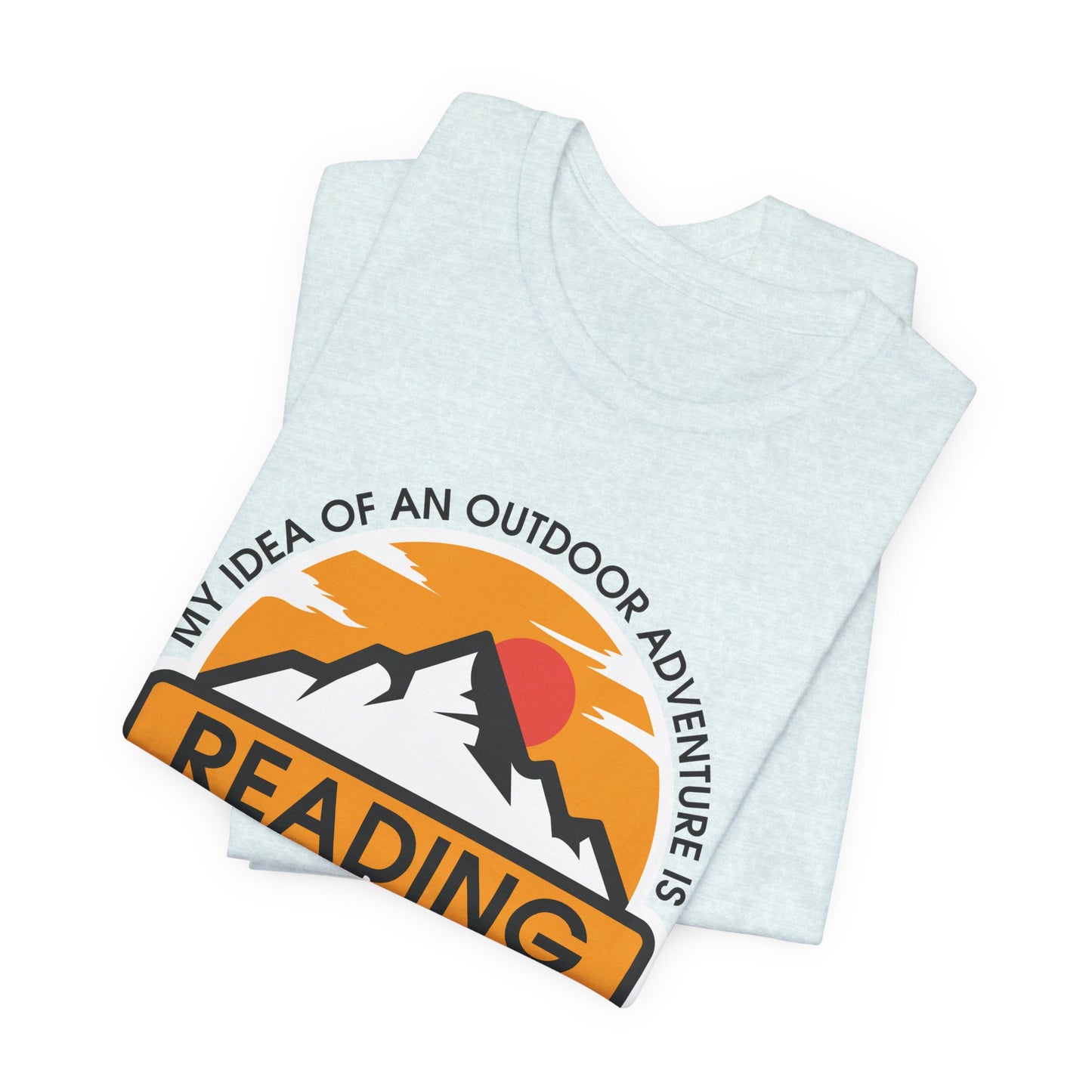 Reading Outside - Book Lovers T-shirt