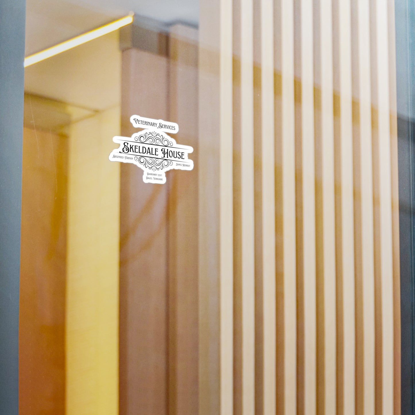 Skeldale House Vinyl Stickers - All Creatures Great and Small