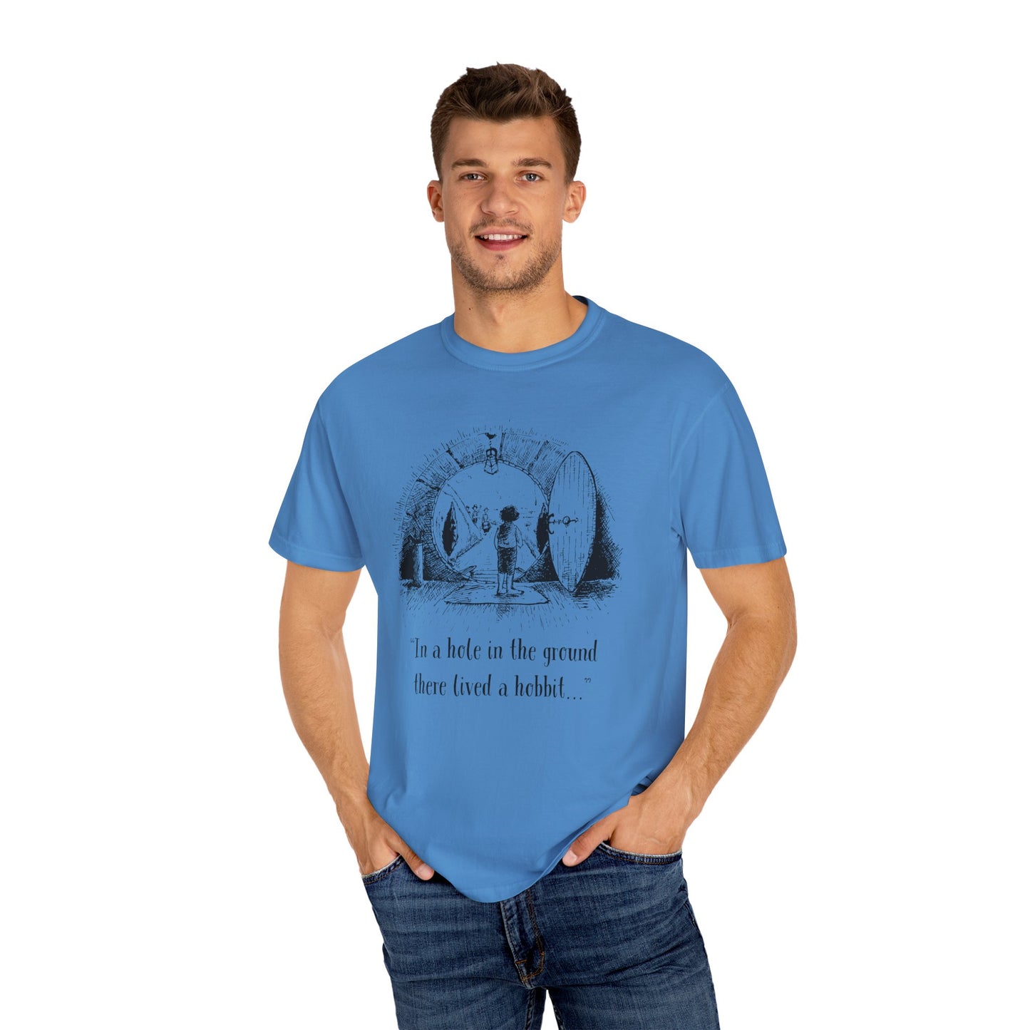 In a Hole in the Ground There Lived a Hobbit T-shirt - The Lord of The Rings