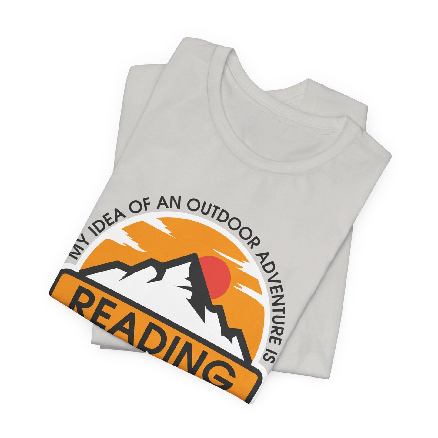 Reading Outside - Book Lovers T-shirt