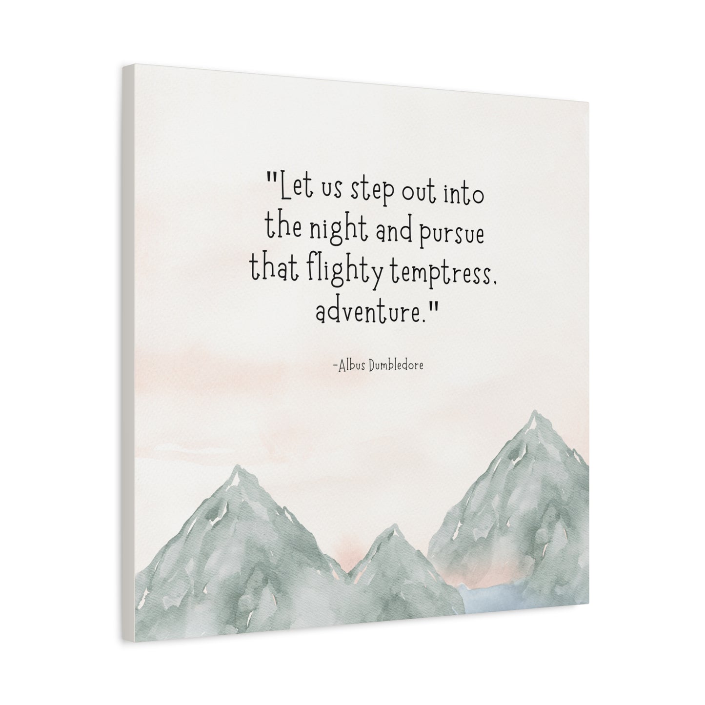 Adventure Dumbledore Quote - Harry Potter Wall Art