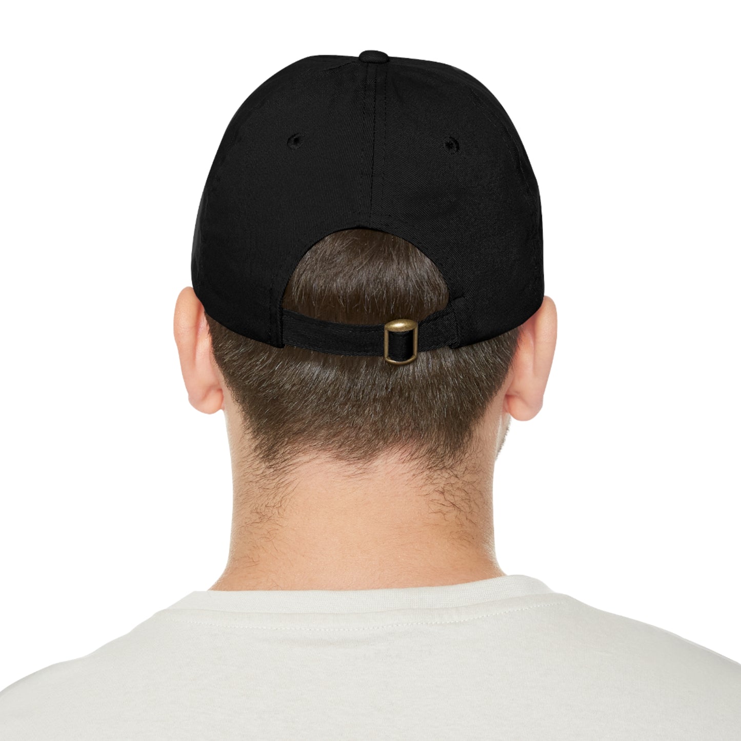 Band Dad Hat with Leather Patch