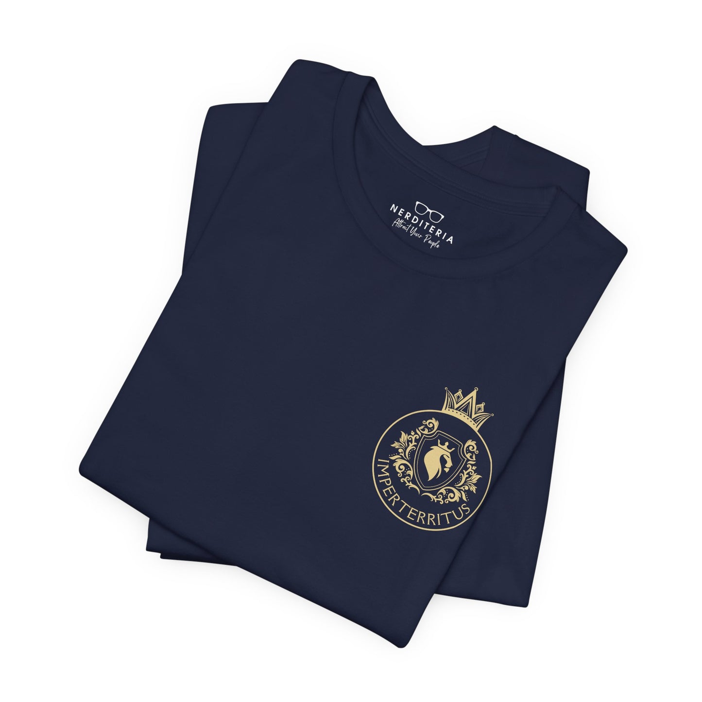 Imperterritus Emma M Lion - Book Lovers T-shirt