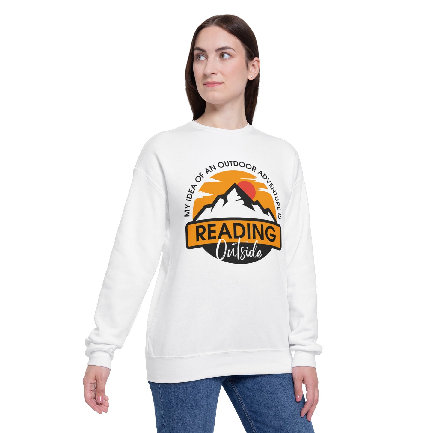 Reading Outside - Book Lovers Sweatshirt