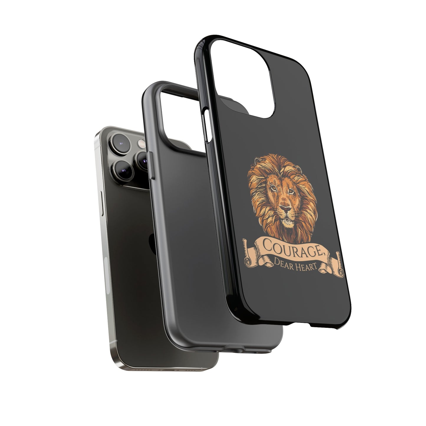 Aslan Courage Dear Heart Phone Case - Book Lovers