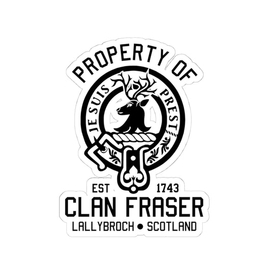 Property of Clan Fraser - Outlander Sticker