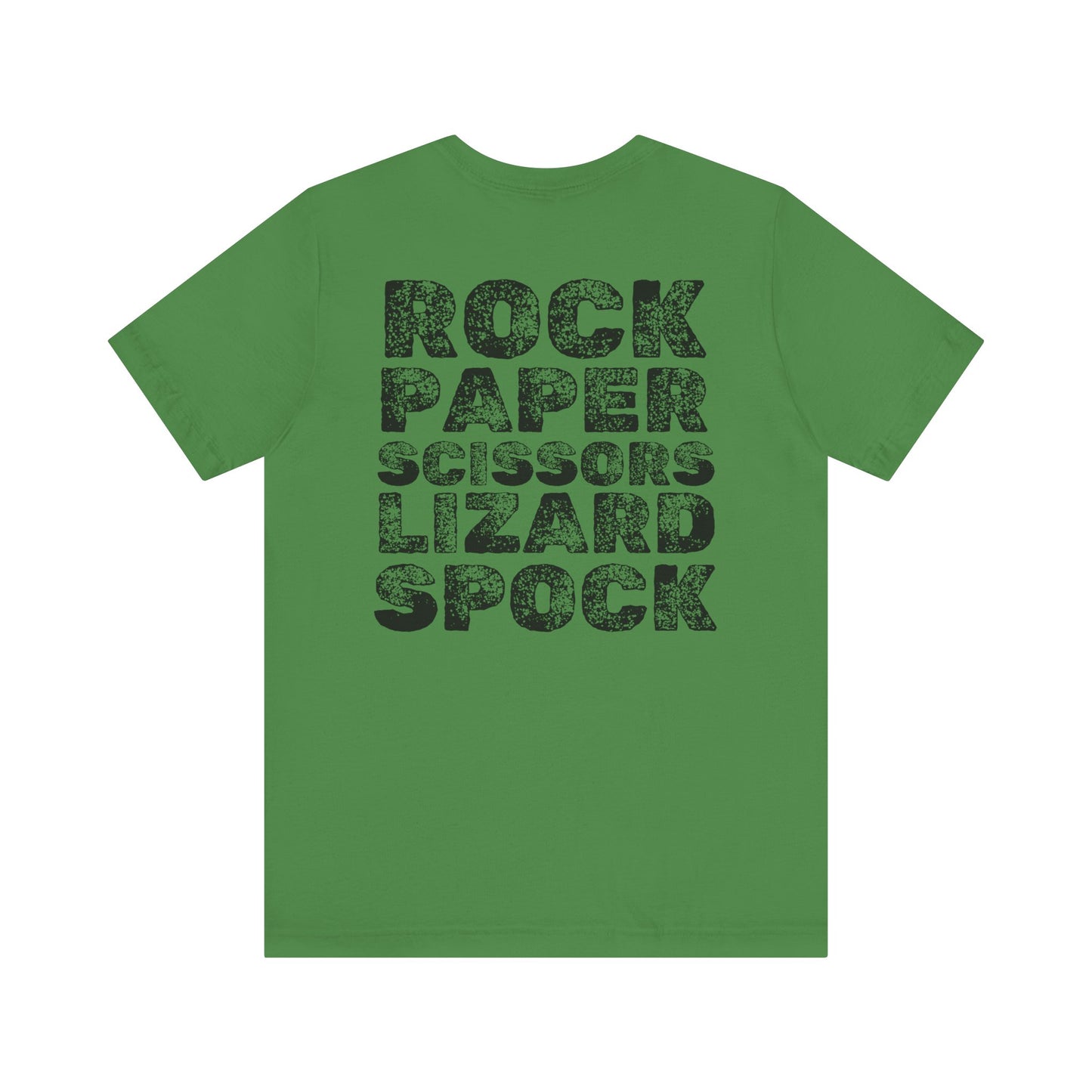 Rock Paper Scissors Lizard Spock - Big Bang Theory T-shirt