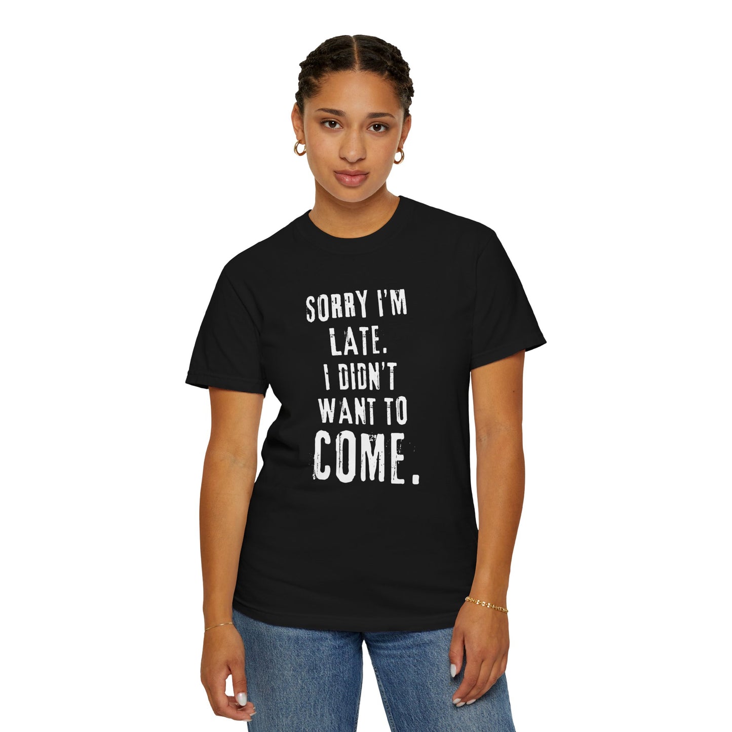 Sorry I'm Late Unisex T-shirt - Nerd Stuff