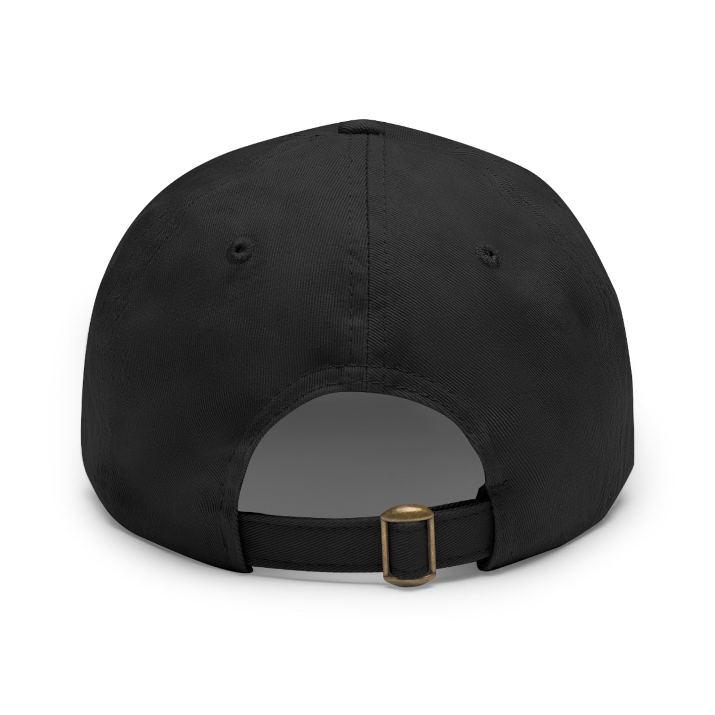 Band Dad Hat with Leather Patch