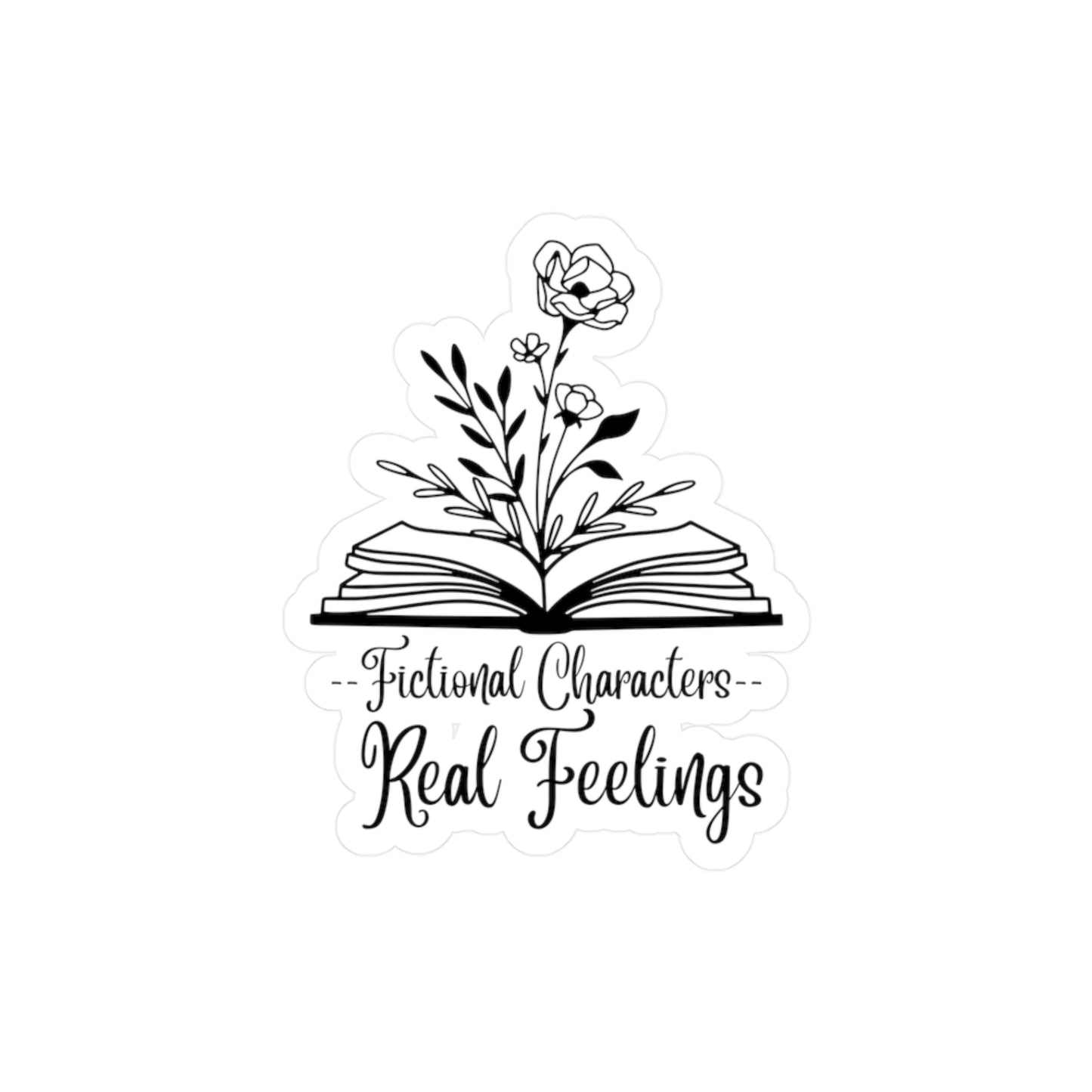 Fictional Characters Real Feelings Stickers