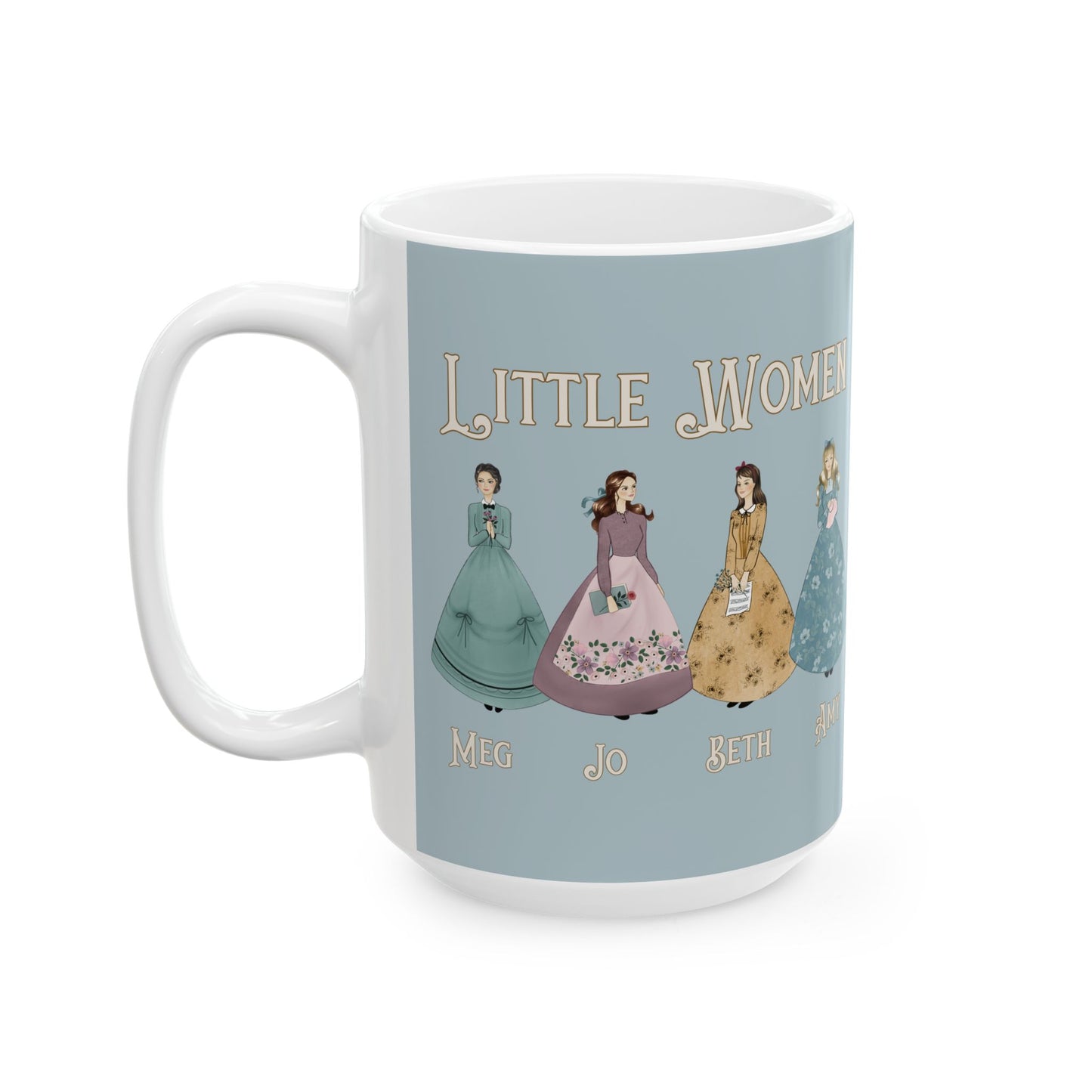 little women coffee mug