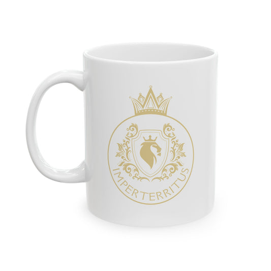Well! - Emma M Lion Coffee Mug
