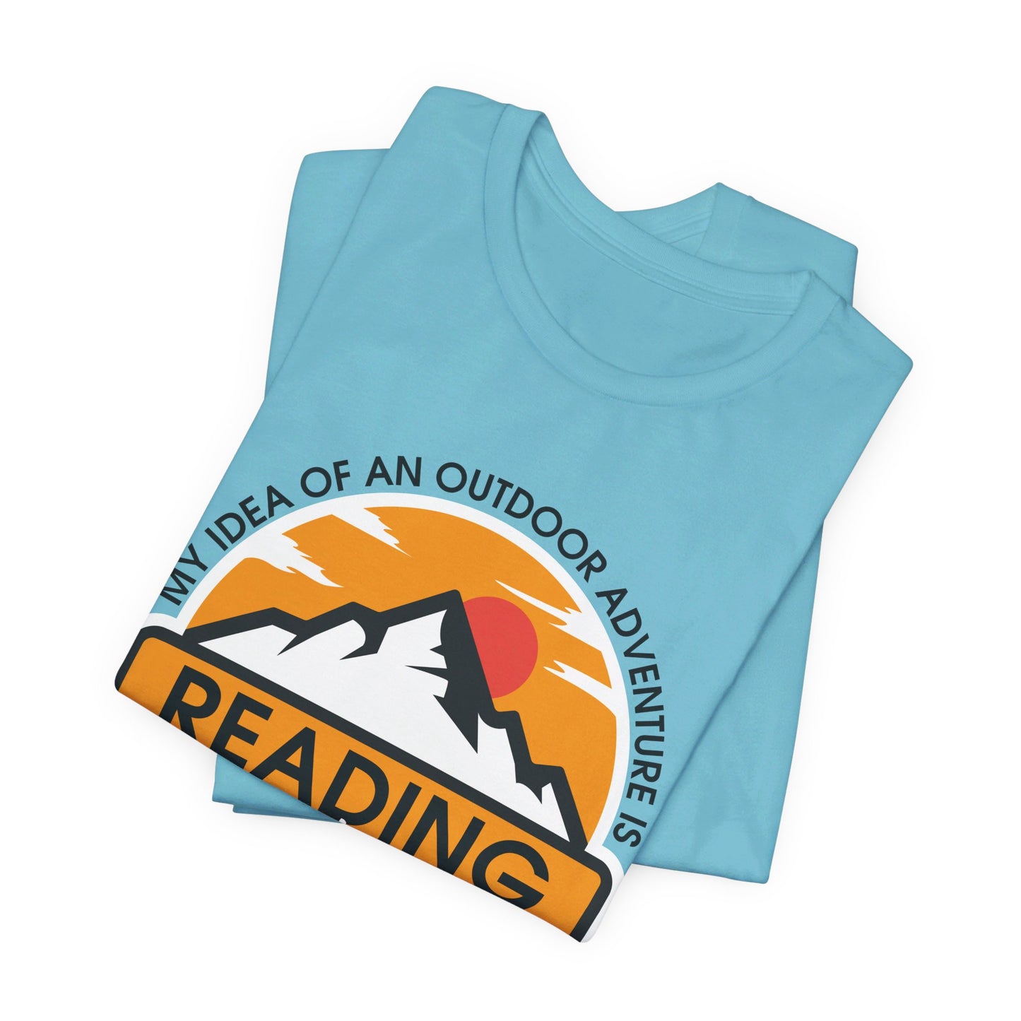 Reading Outside - Book Lovers T-shirt