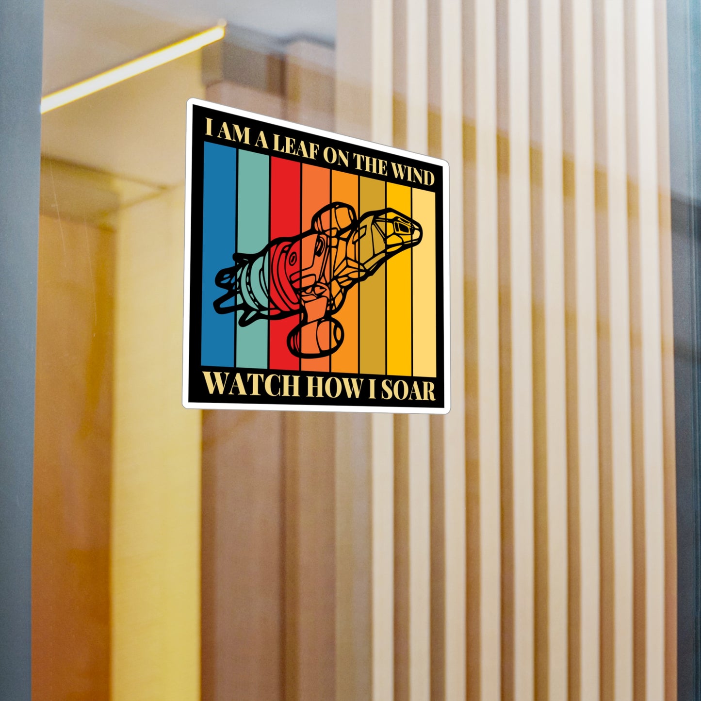 I Am A Leaf On The Wind - Firefly Sticker