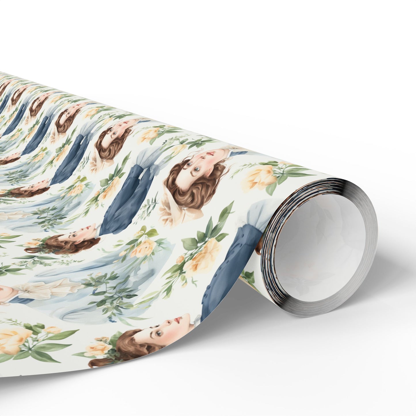 Emma M Lion Gift Wrap - Book Lovers