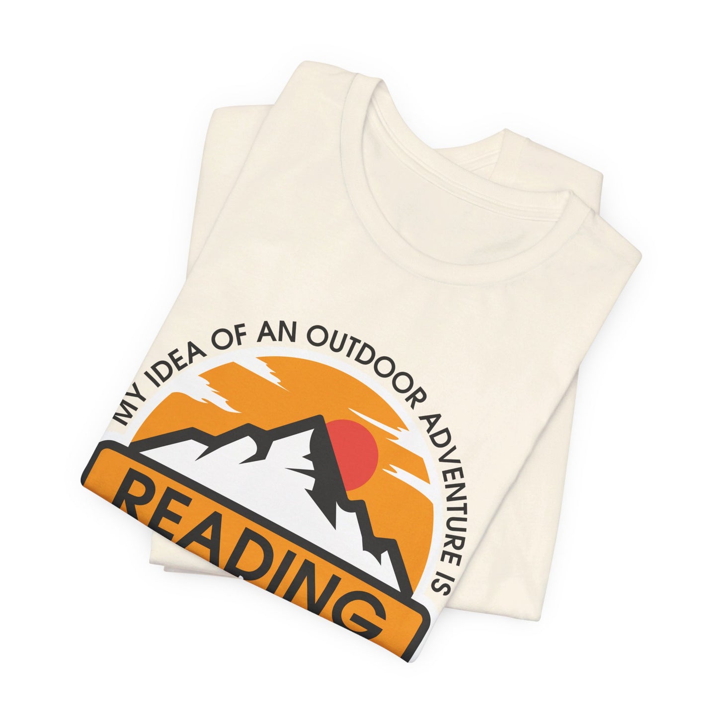Reading Outside - Book Lovers T-shirt