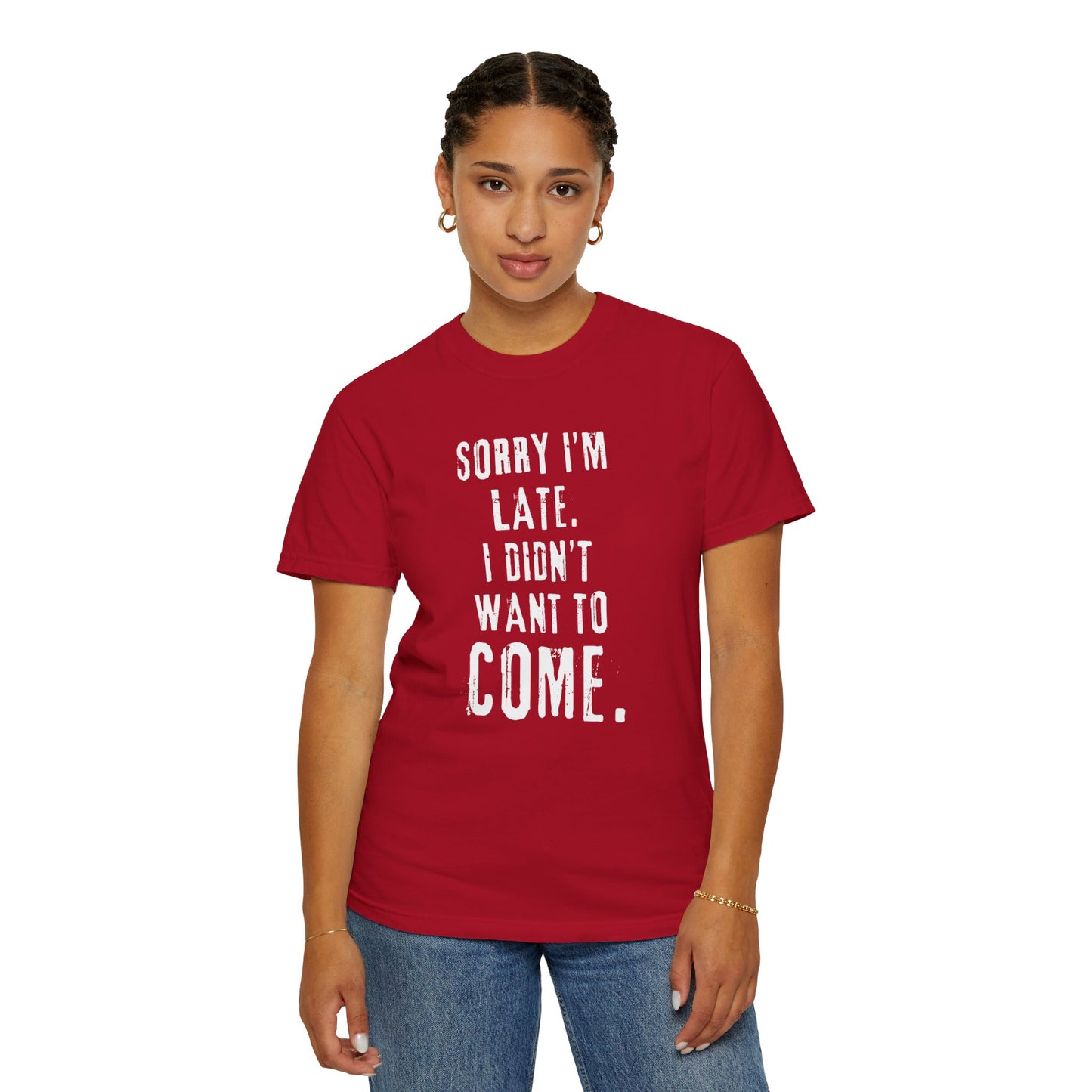 Sorry I'm Late Unisex T-shirt - Nerd Stuff