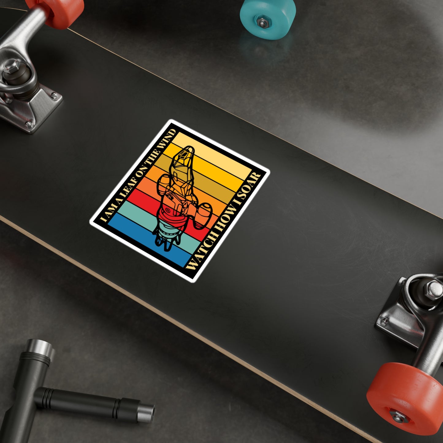 I Am A Leaf On The Wind - Firefly Sticker