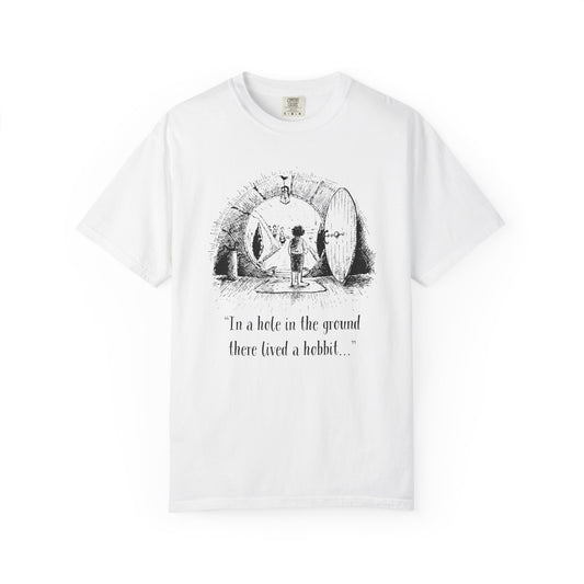 In a Hole in the Ground There Lived a Hobbit T-shirt - The Lord of The Rings