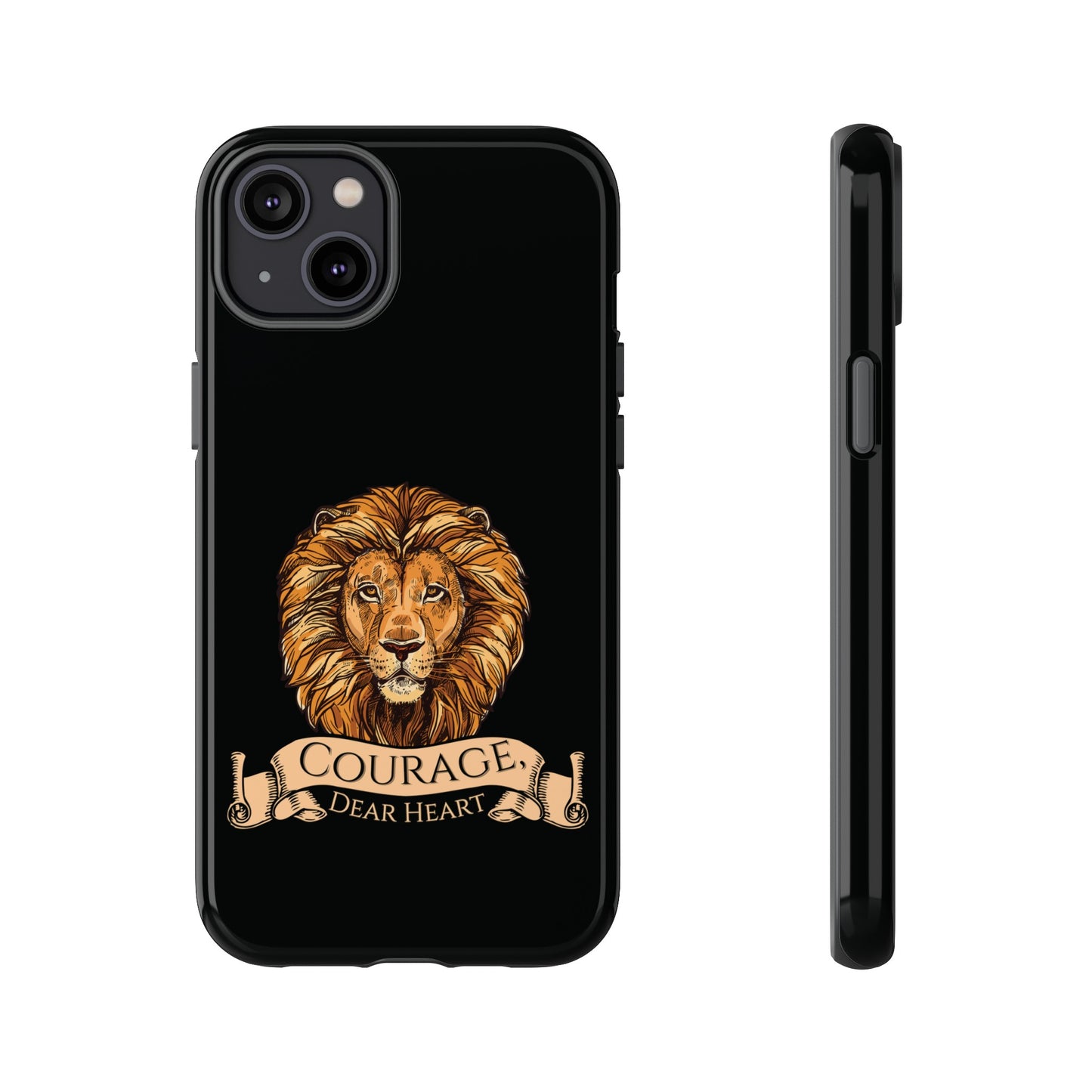 Aslan Courage Dear Heart Phone Case - Book Lovers