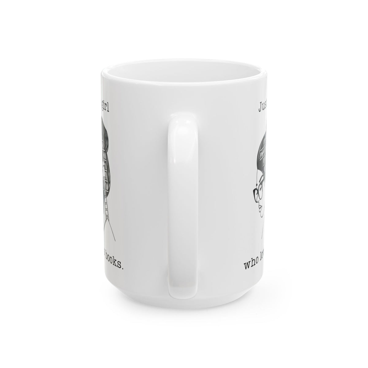 Just a Girl Who Loves Books - Book Lovers Coffee Mug