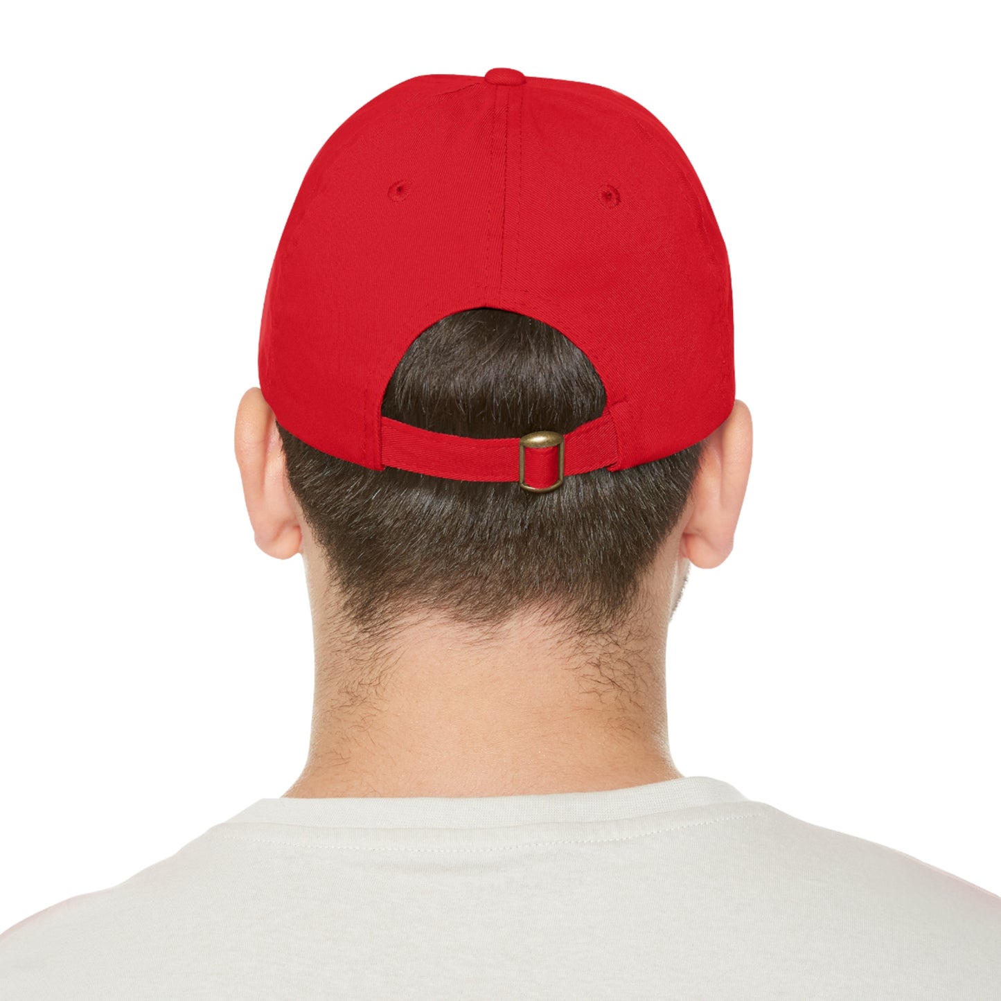 Band Dad Hat with Leather Patch
