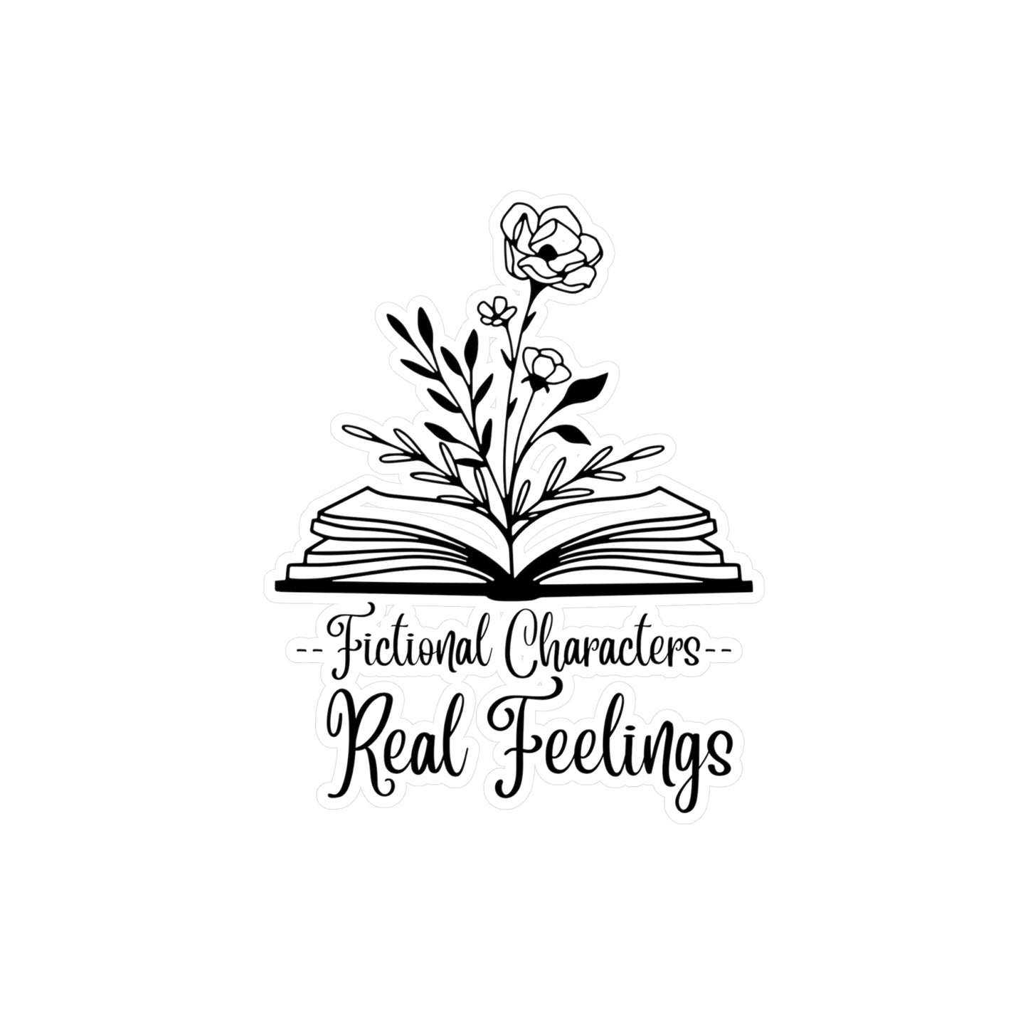 Fictional Characters Real Feelings Stickers