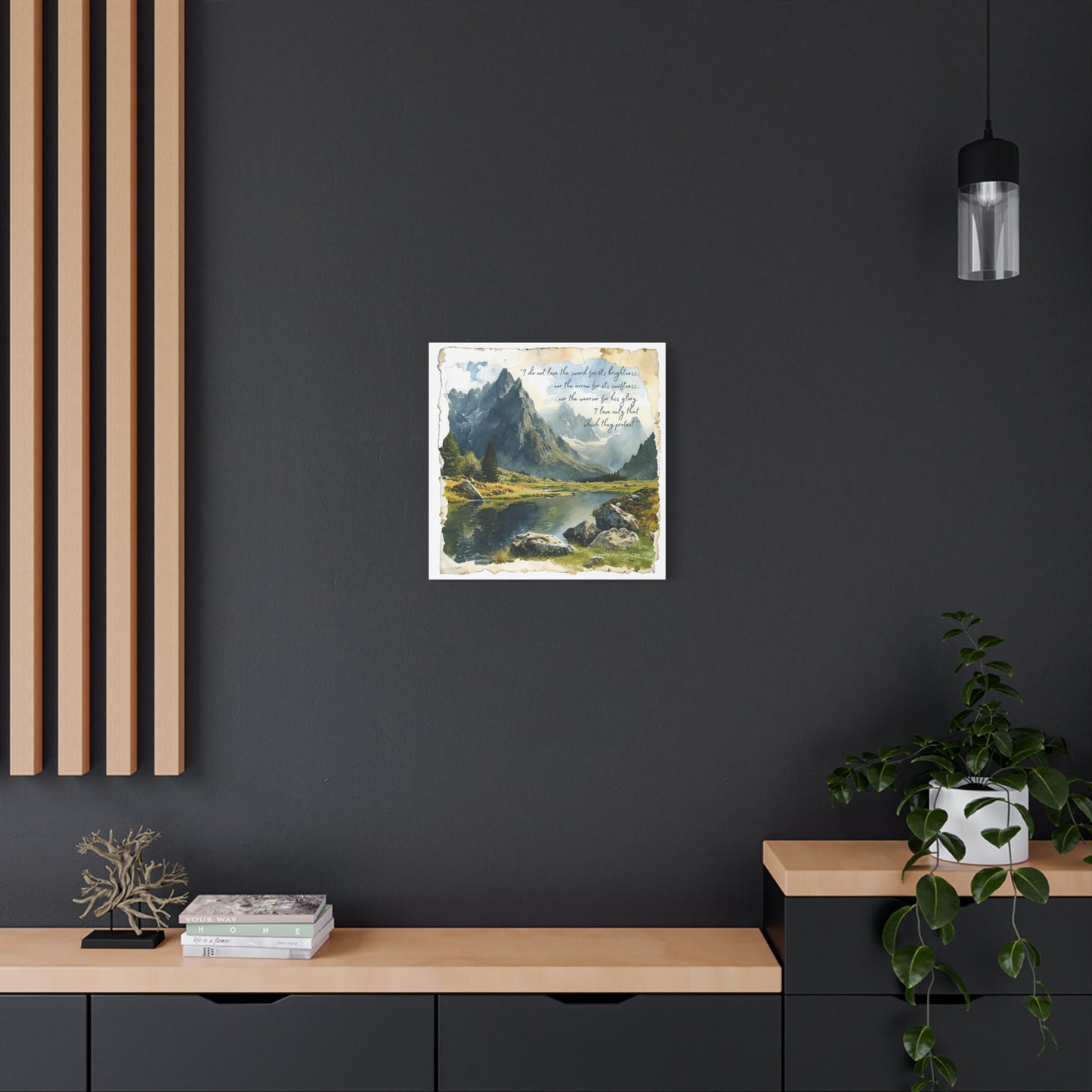 Faramir's Quote Canvas Art Print - The Lord of the Rings