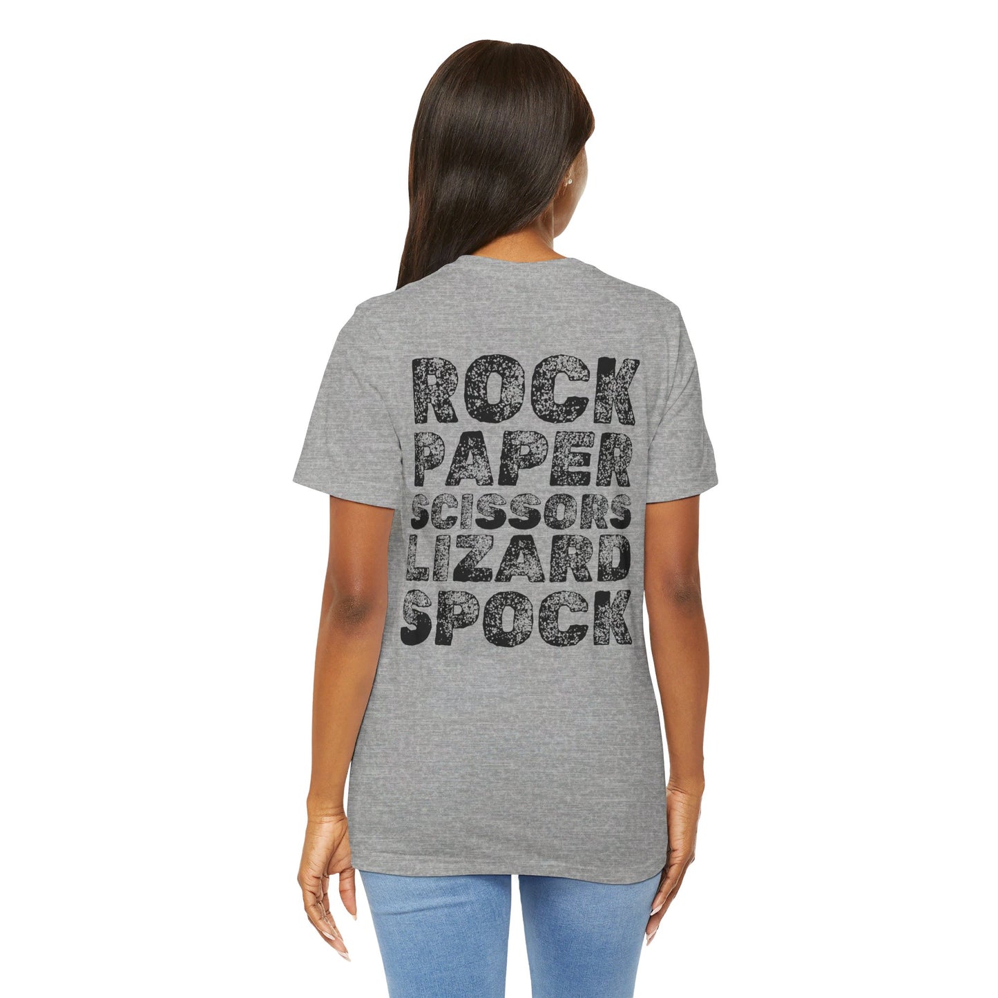 Rock Paper Scissors Lizard Spock - Big Bang Theory T-shirt