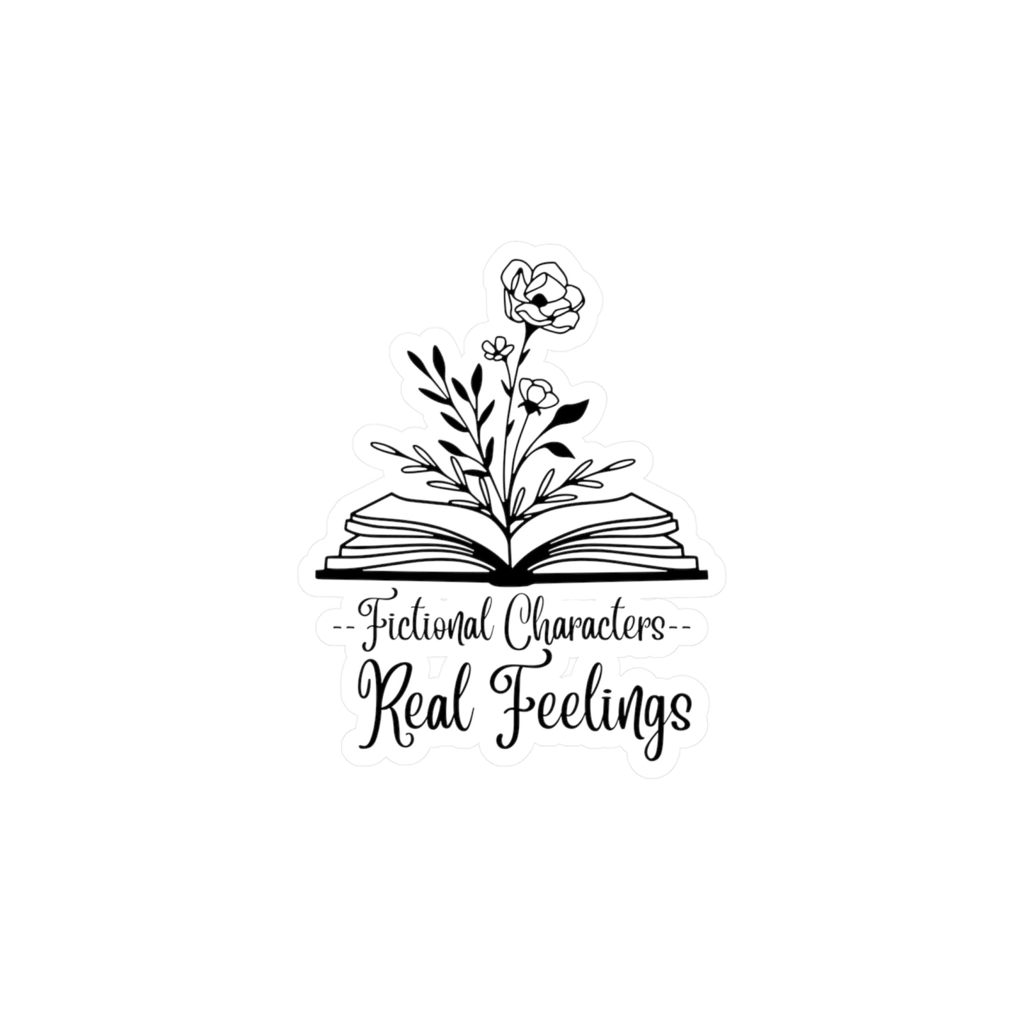 Fictional Characters Real Feelings Stickers