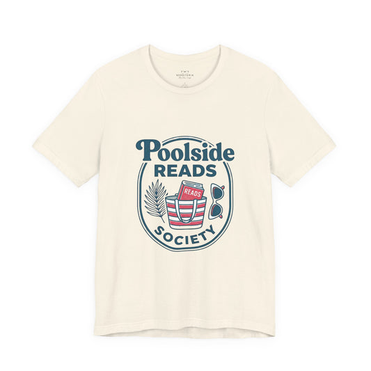 Poolside Reads Tee | Book Girl Summer - Book Lover T-Shirt