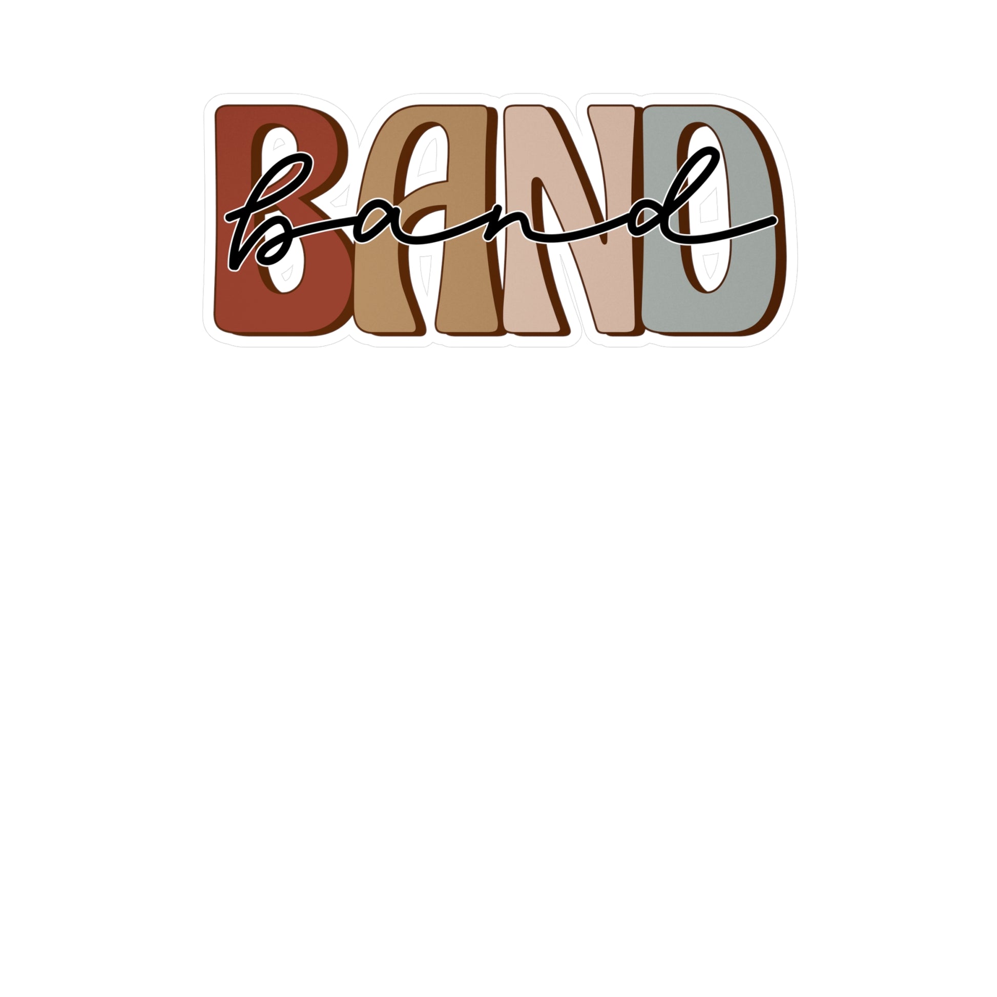 band stickers