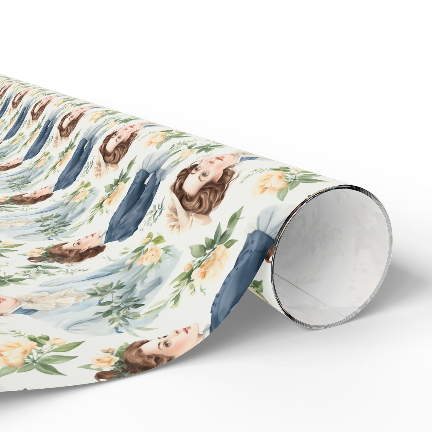 Emma M Lion Gift Wrap - Book Lovers